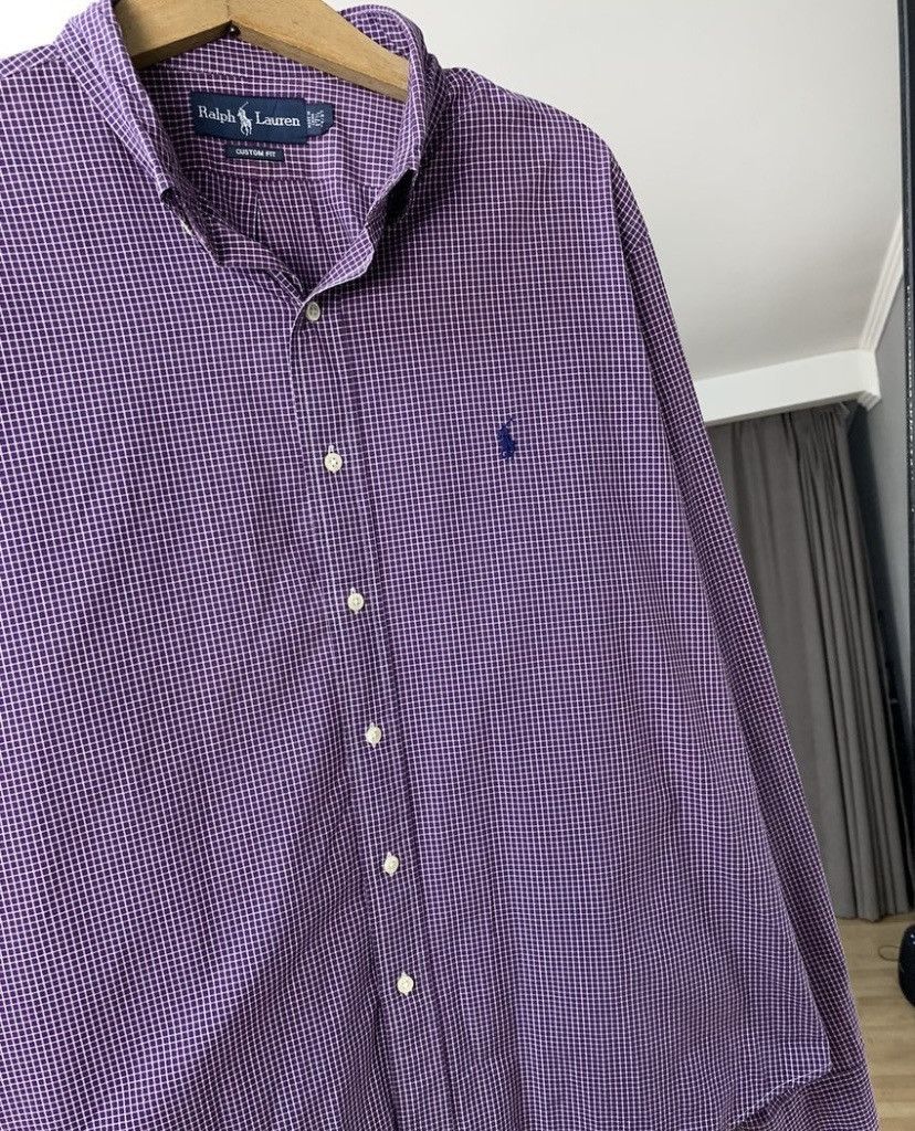 Polo Ralph Lauren Vintage Polo Ralph Lauren Striped Shirt Y2K Nova Check Tee Size US L / EU 52-54 / 3 - 5 Thumbnail