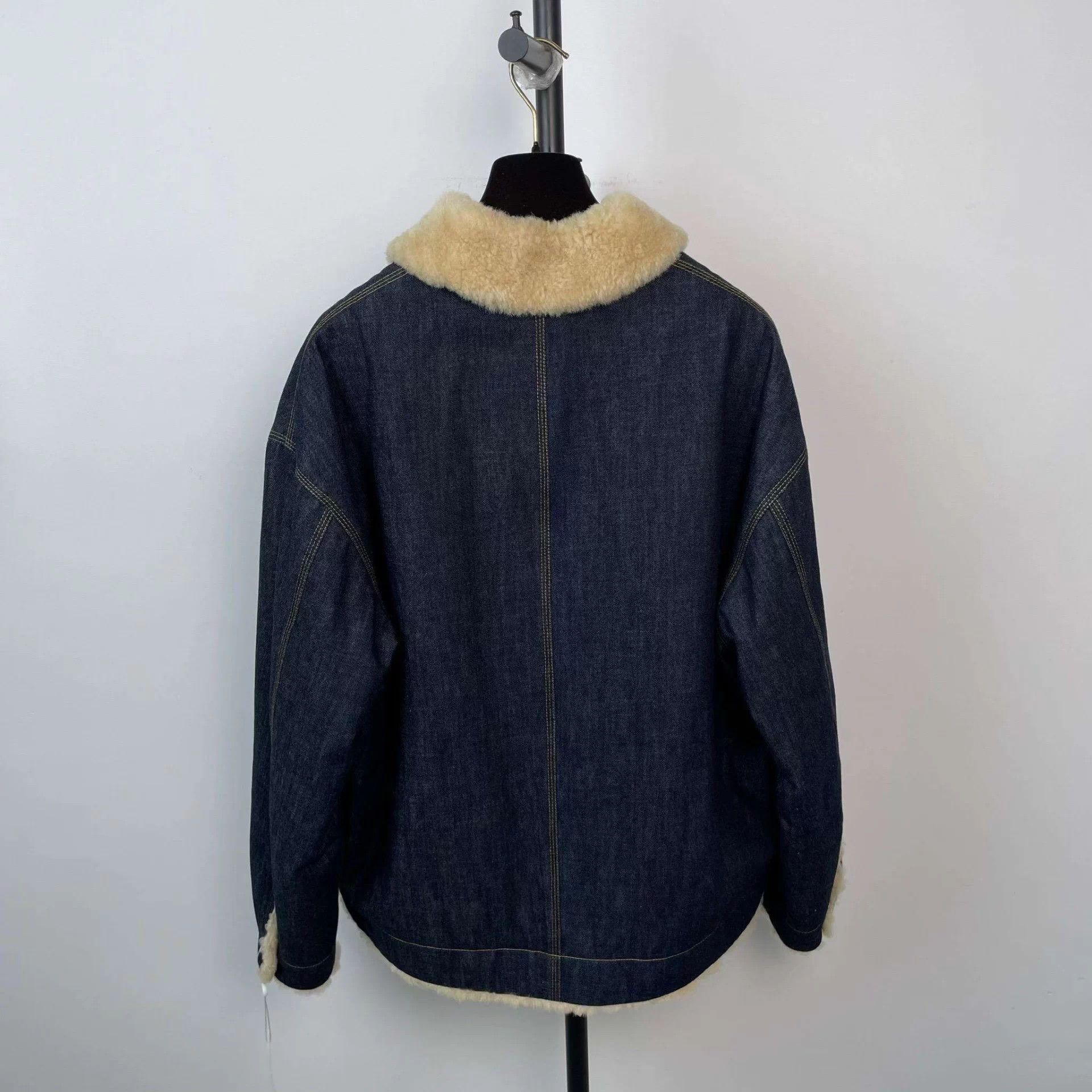 Bottega Veneta BV Denim Wool Jacket 46 Blue Size US S / EU 44-46 / 1 - 2 Thumbnail