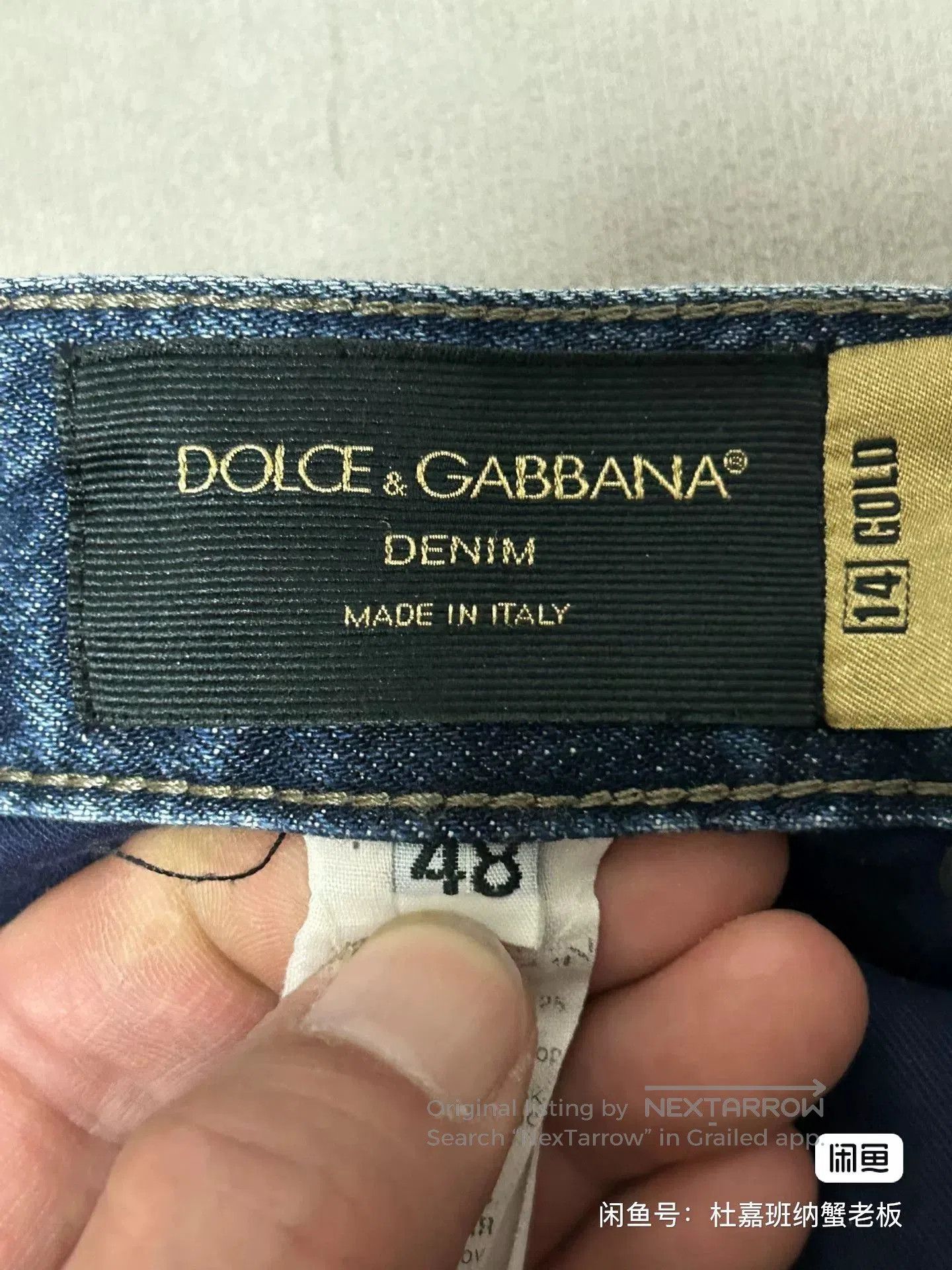 Dolce & Gabbana Dolce&Gabbana Distressed Denim Jeans for Men. Size US 32 / EU 48 - 8 Thumbnail