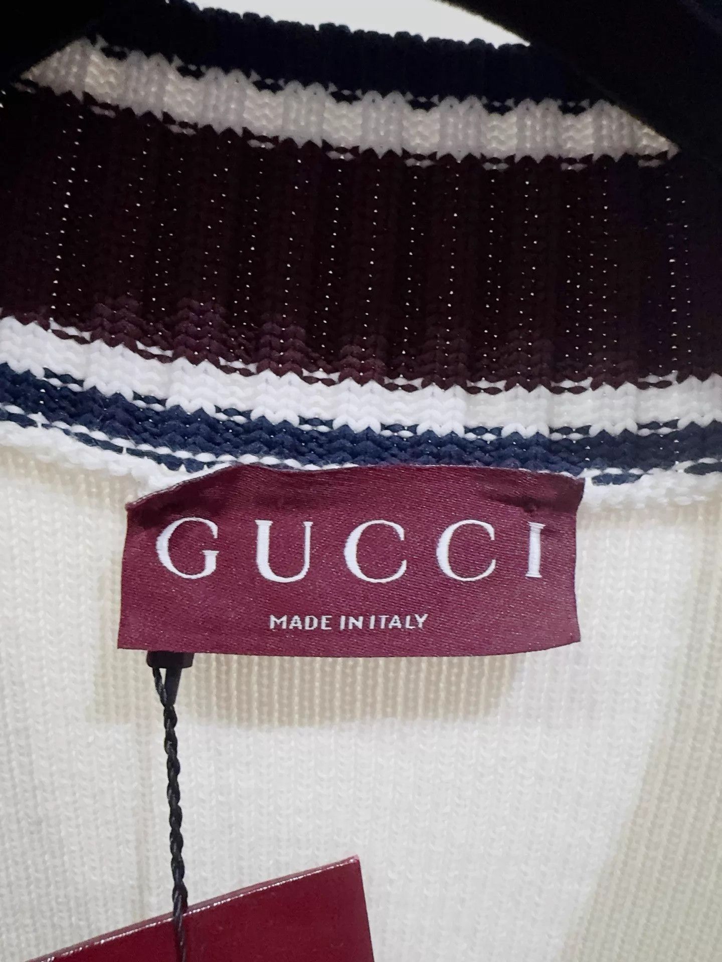 Gucci Gucci 25 SS Preppy Cardigan M New With Tags Cuff Logo Size M / US 6-8 / IT 42-44 - 2 Thumbnail