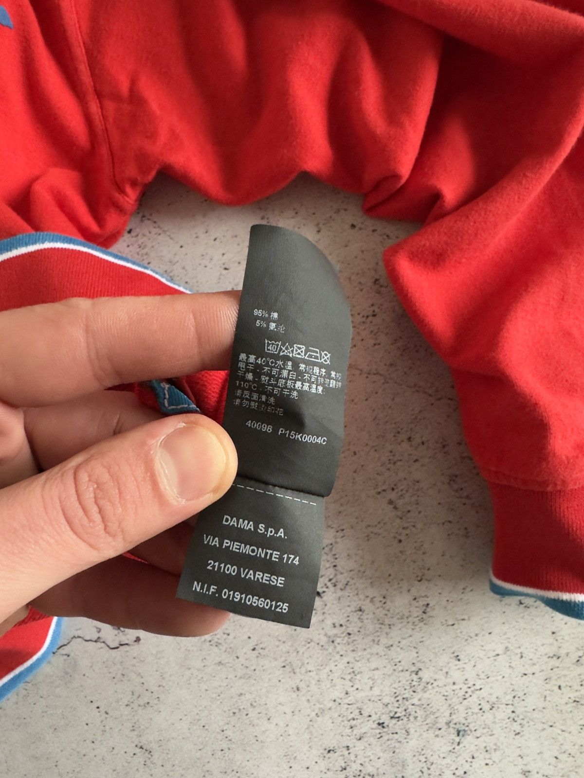 Paul & Shark Paul & Shark Red Cotton Full Zip Sweater Size 12 years Size US XS / EU 42 / 0 - 6 Thumbnail