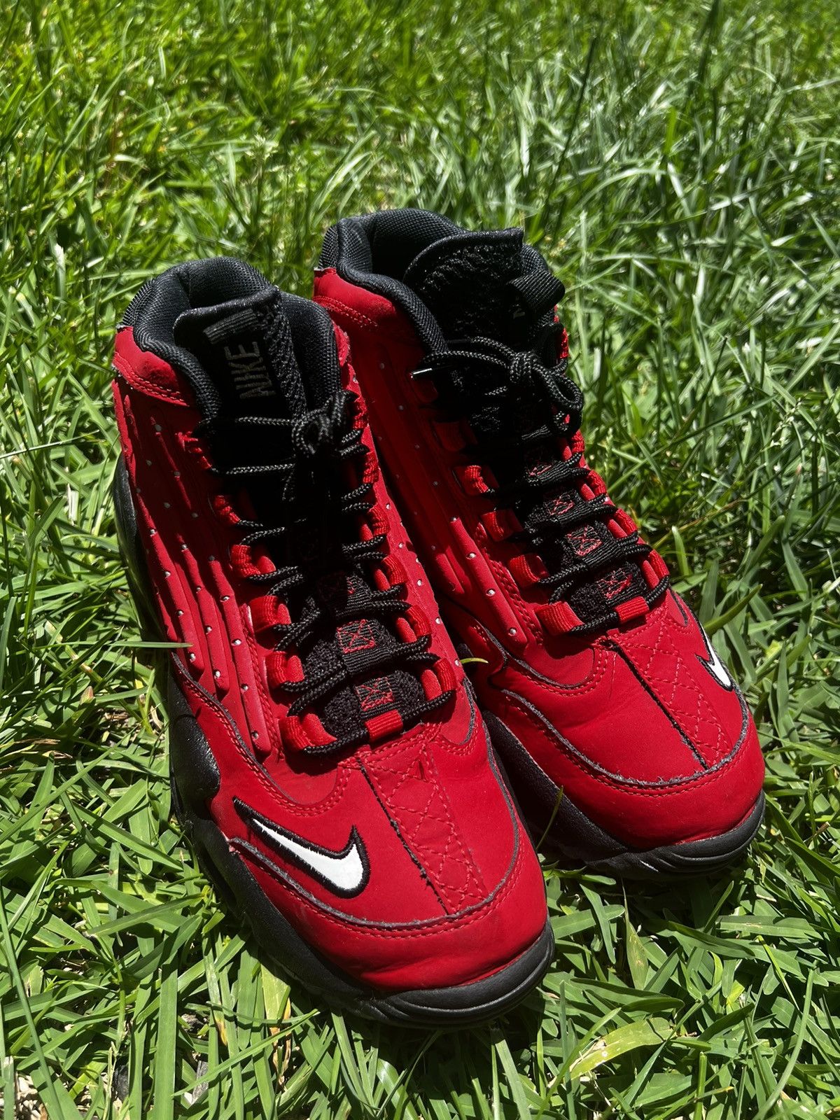 Nike CLEAN Nike Air Griffey II 2 size 7 Cincinnati Reds retro Size US 7 / EU 40 - 4 Thumbnail
