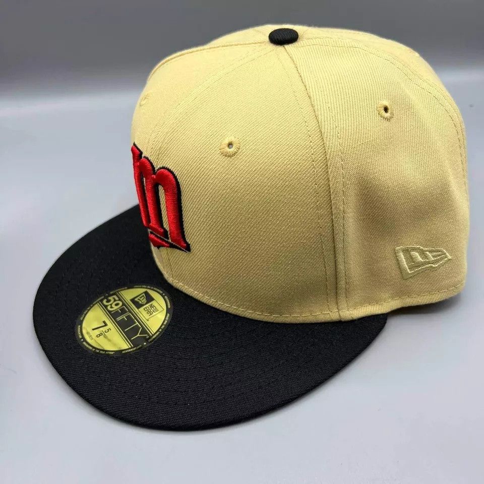 New Era Minnesota Twins Hat Men 7 5/8 9Fifty New Era MLB Snap Back Size ONE SIZE - 4 Thumbnail