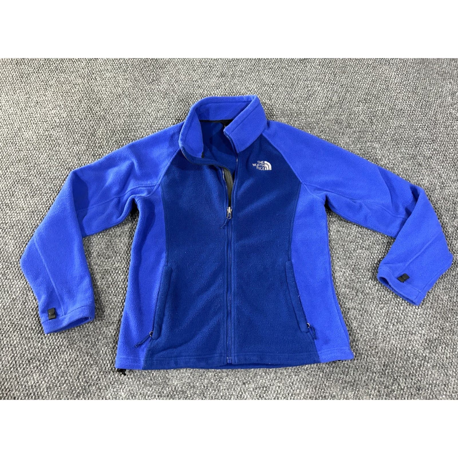 The North Face The North Face fleece jacket womens M blue full zip Polartec outdoor hiking Regular Fit Size M / US 6-8 / IT 42-44 - 2 Thumbnail