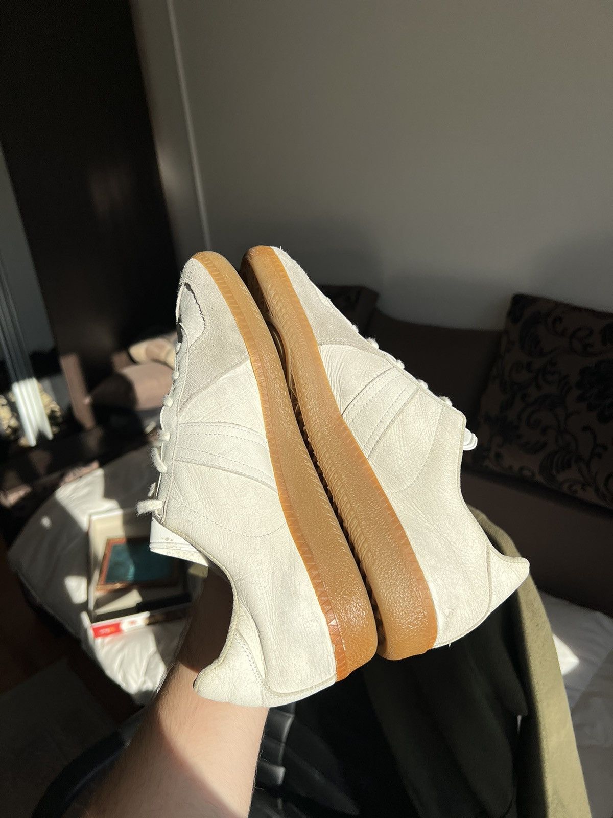 Vintage DISTRESSED VINTAGE BW SPORT GATS LEATHER SNEAKERS Size US 8 / EU 41 - 1 Thumbnail