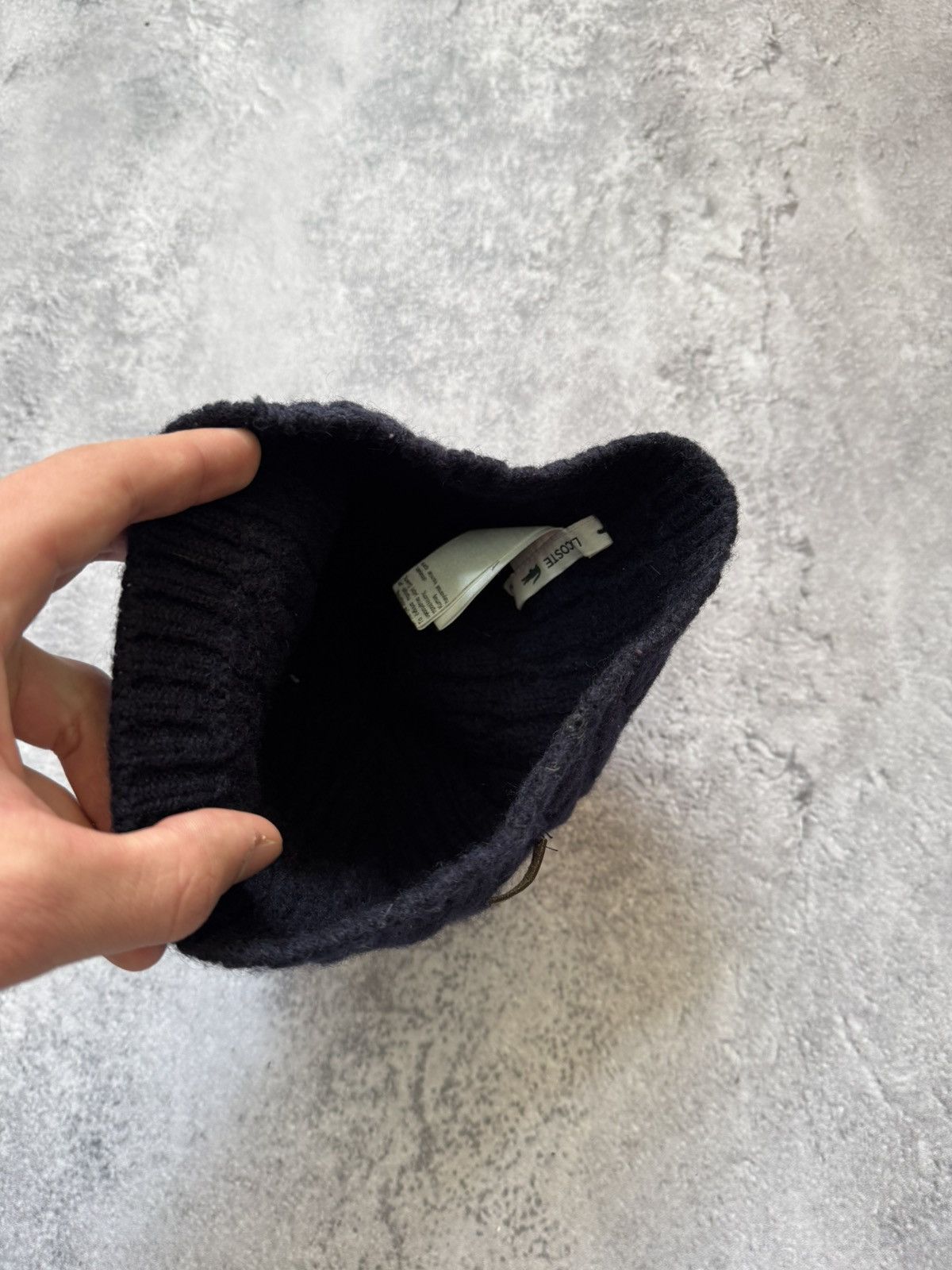 Lacoste Lacoste Logo Wool Hat Size ONE SIZE - 3 Thumbnail