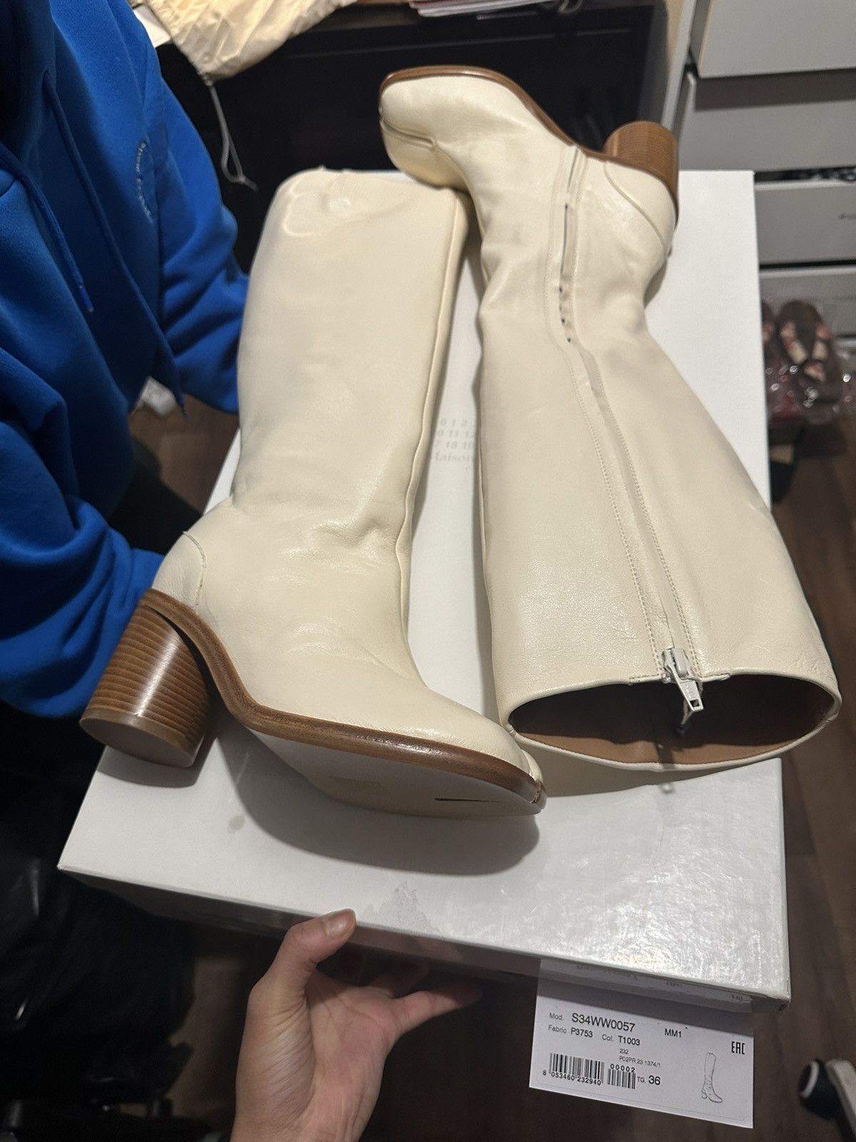 Maison Margiela Maison Margiela Tabi Boots High Knee Size US 6 / IT 36 - 9 Thumbnail