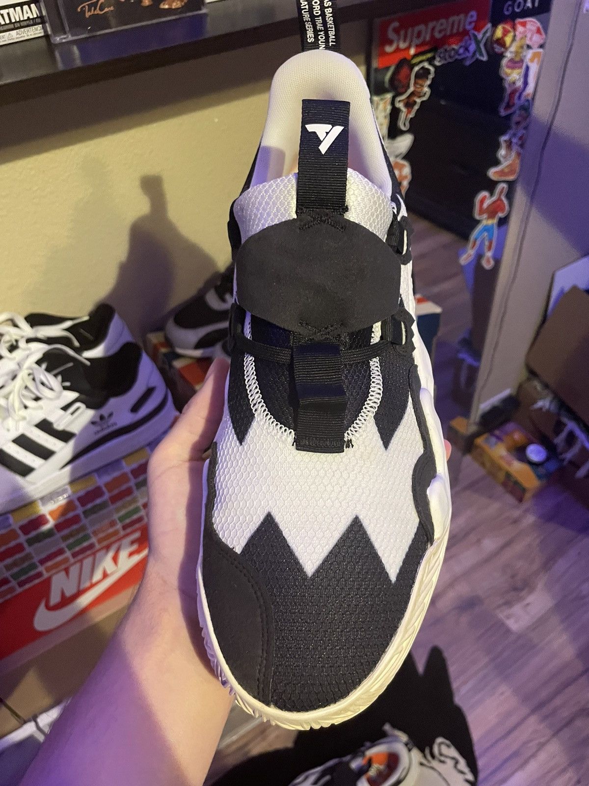 Adidas × NBA Adidas Trae Young 1 So So Def Recordings Size US 11.5 / EU 44-45 - 7 Thumbnail