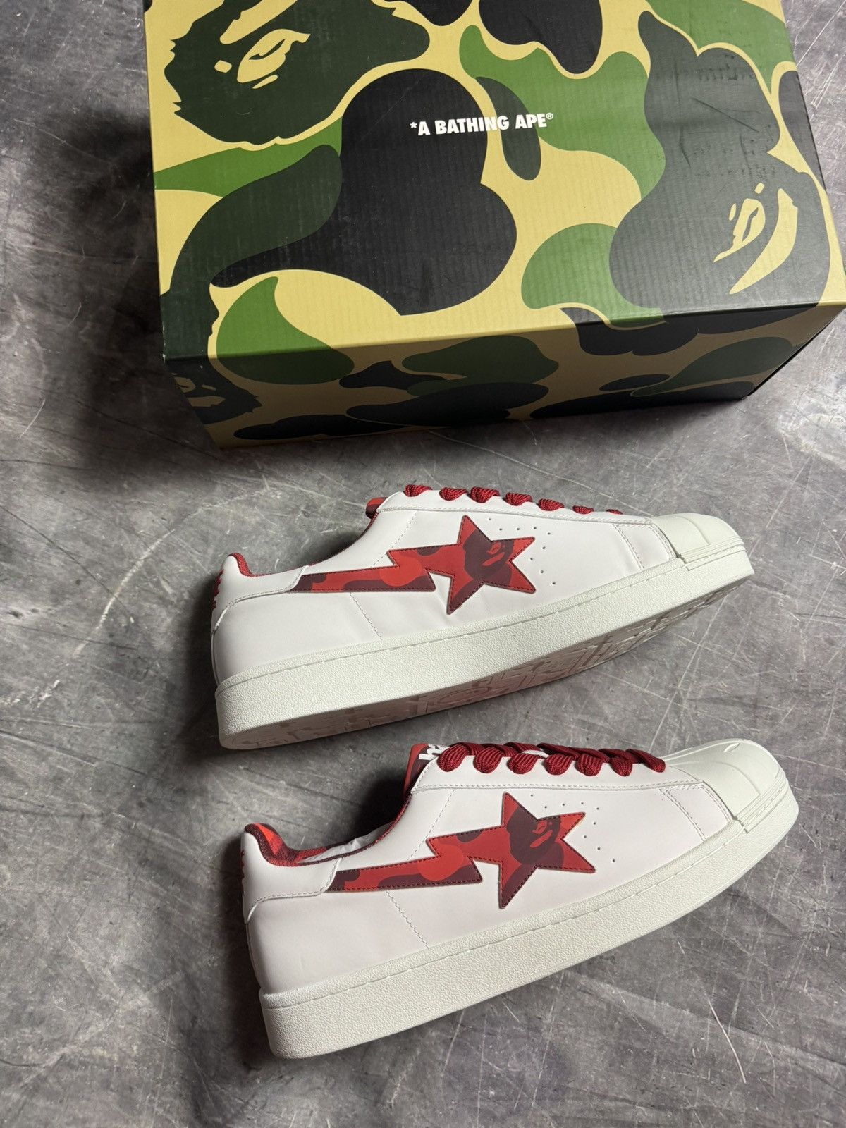 Bape BAPE® SKULL STA Size US 13 / EU 46 - 2 Thumbnail