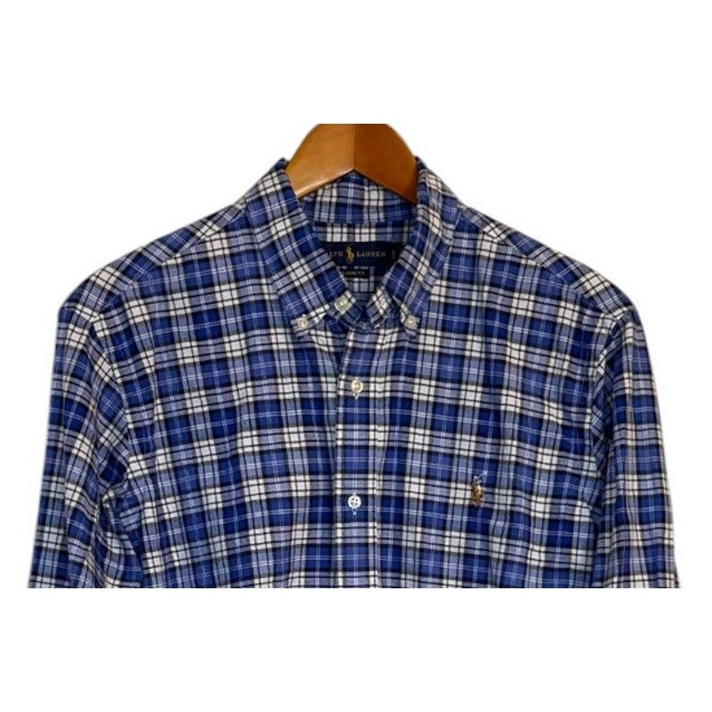 Ralph Lauren Ralph Lauren Shirt Men Large Blue Plaid Button Down Pony Size US L / EU 52-54 / 3 - 2 Thumbnail