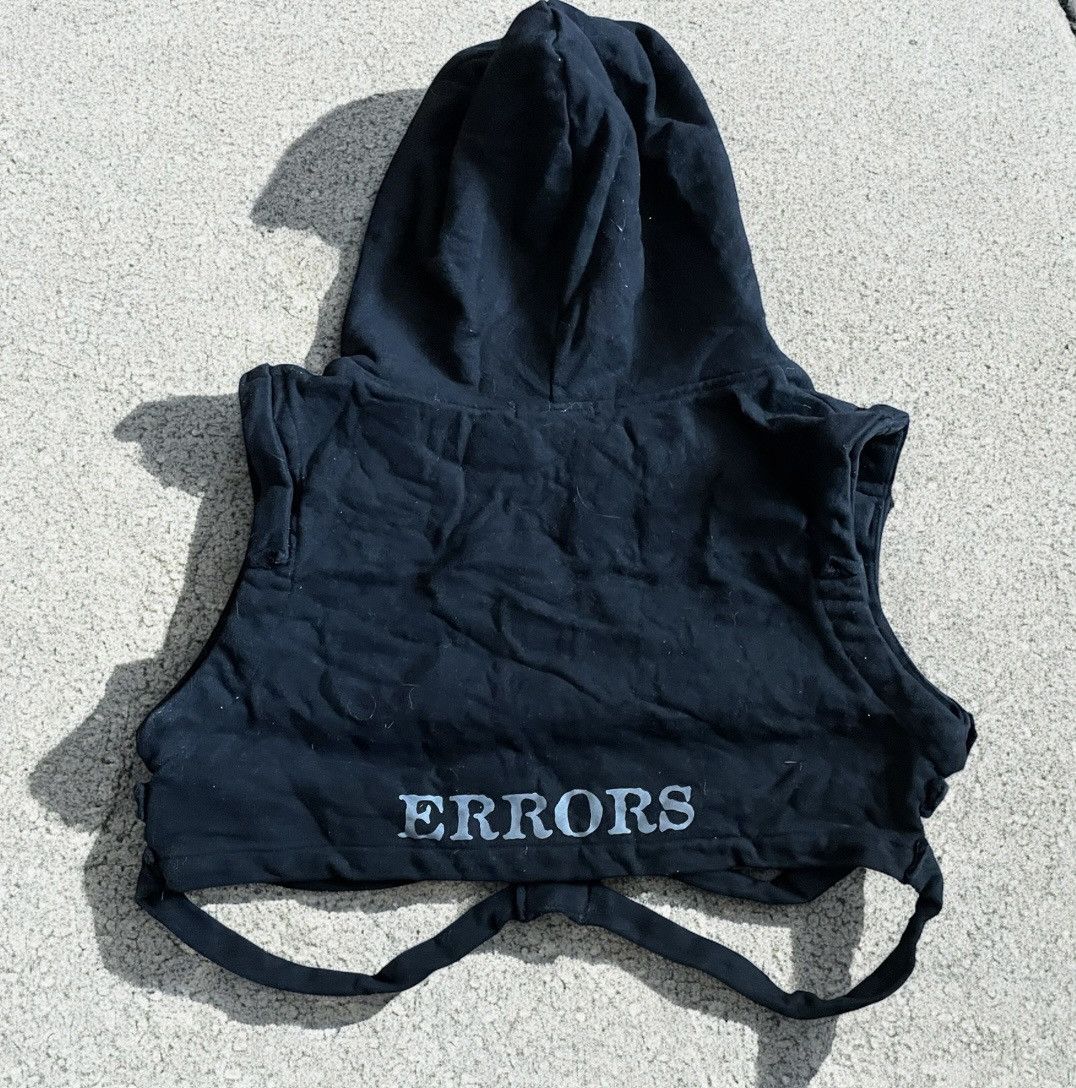 Japanese Brand × Vintage Aelfric Eden Black Crop top hoodie Y2K Japanese opium Size M / US 6-8 / IT 42-44 - 4 Thumbnail