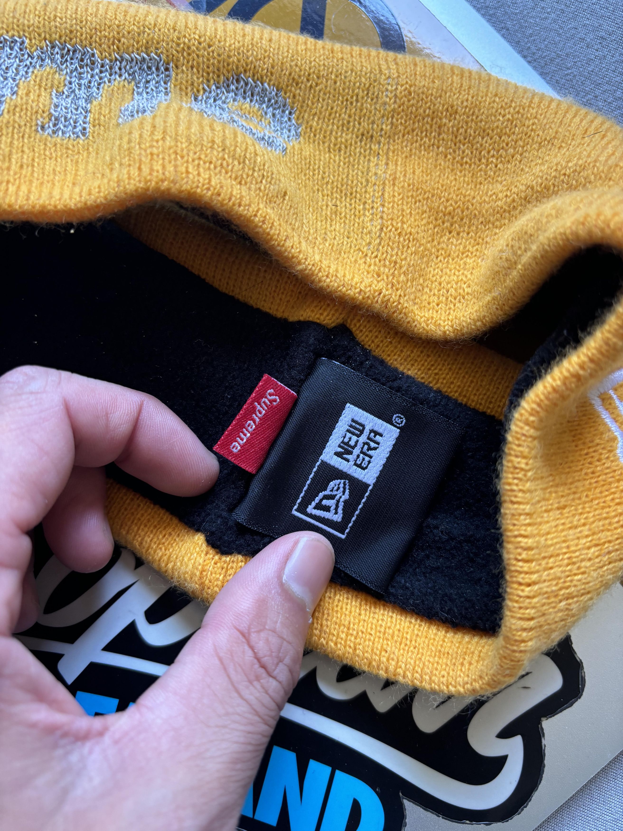 Supreme Supreme Yellow 3M headband Size ONE SIZE - 3 Thumbnail