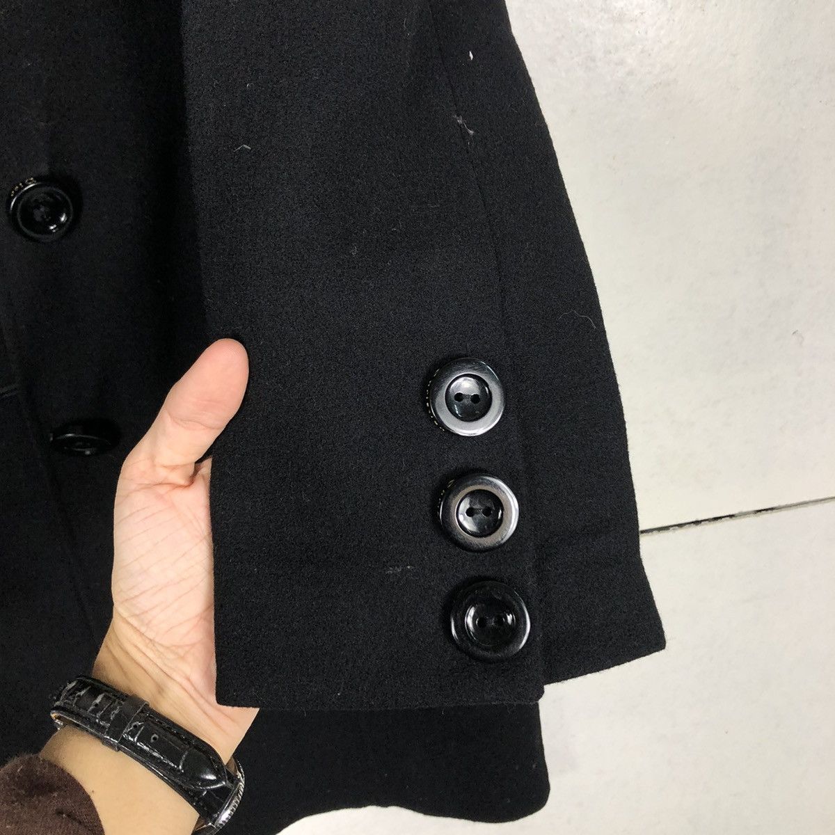 Christian Dior Monsieur 🔥VINTAGE LONG JACKET BUTTON CHRISTIAN DIOR Size M / US 6-8 / IT 42-44 - 17 Thumbnail
