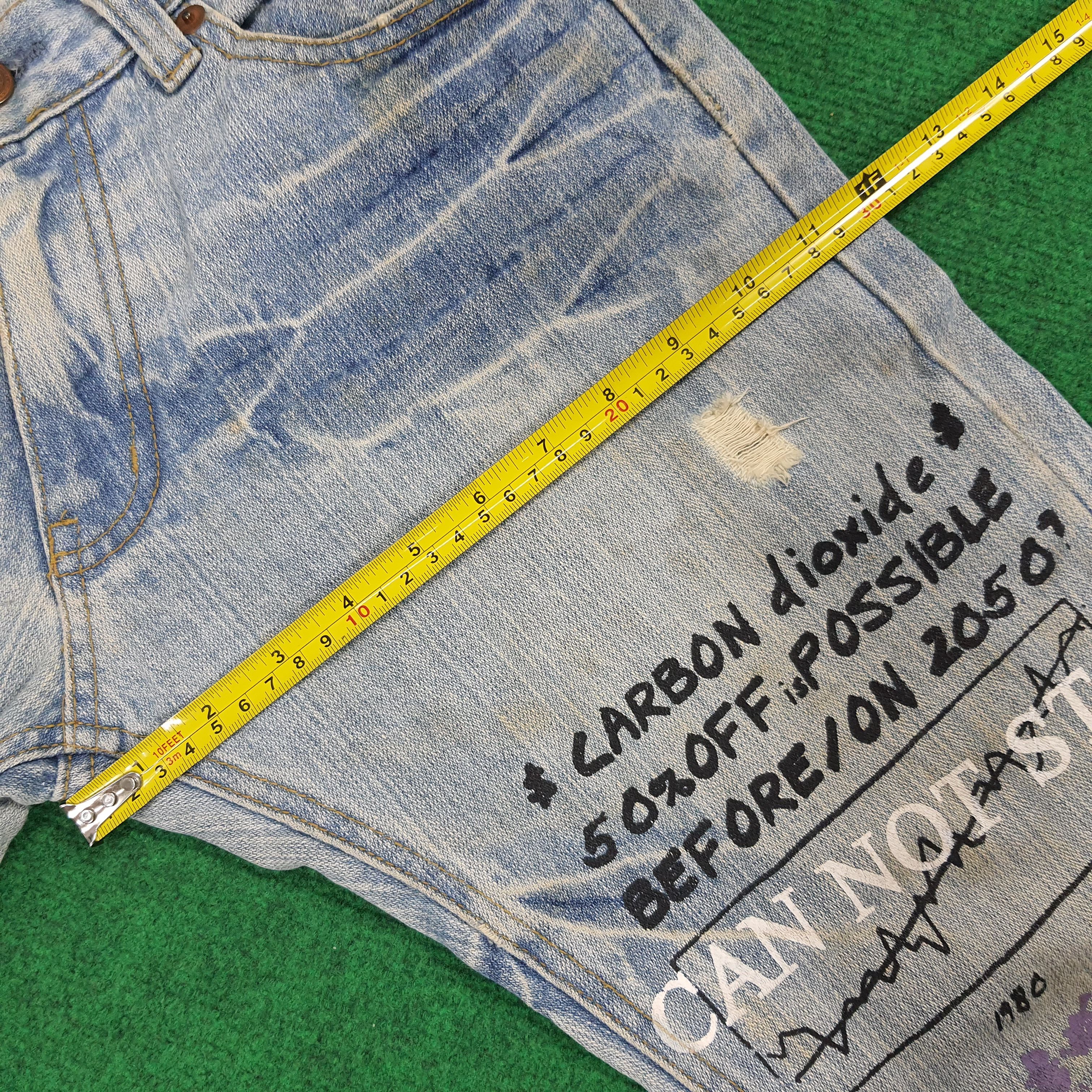 Japanese Brand Vintage Point Loma Art Design Distressed Style Jeans Size US 32 / EU 48 - 18 Thumbnail