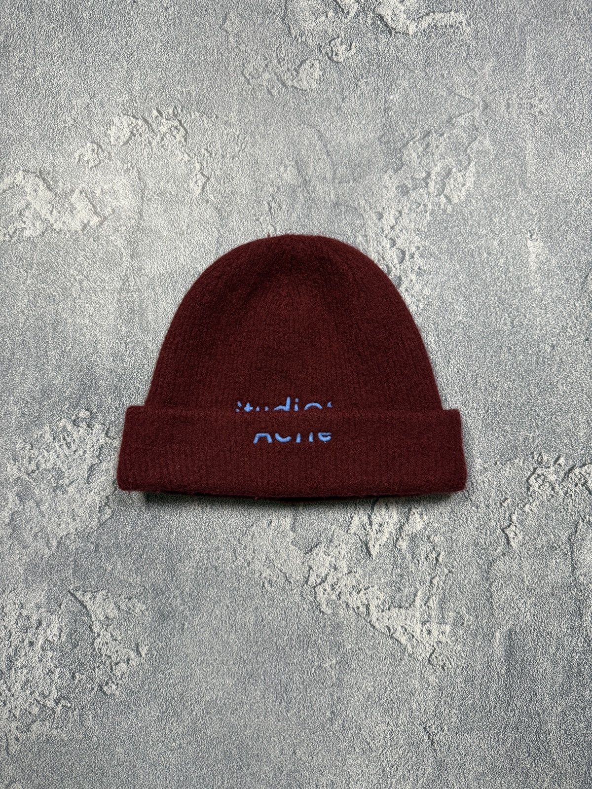 Acne Studios Acne Studios beanie With Big Logo Size ONE SIZE - 1 Thumbnail