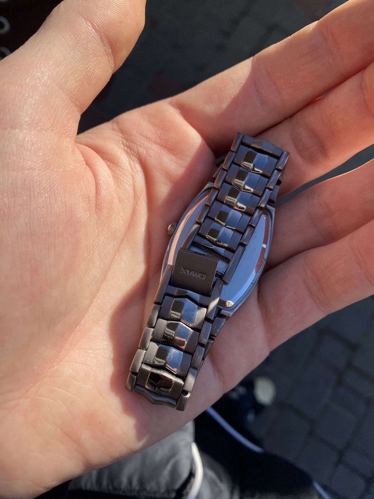 Japanese Brand × Jewelry × Vintage OMAX Stainless Steel Watch - Japanese Brand Size ONE SIZE - 4 Thumbnail