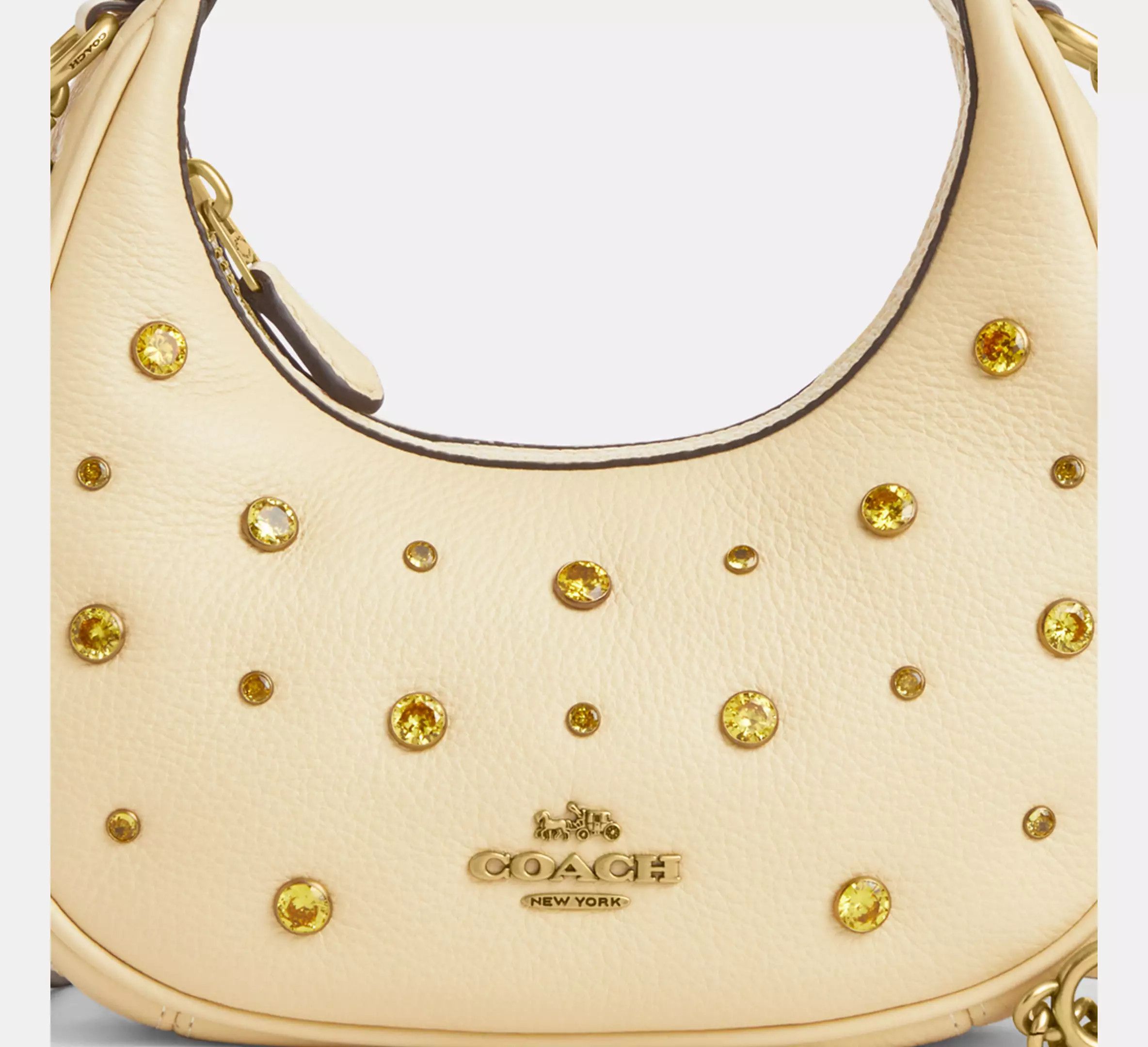 Coach Carmen Mini Crossbody Bag With Crystal CAK87 Size ONE SIZE - 10 Thumbnail