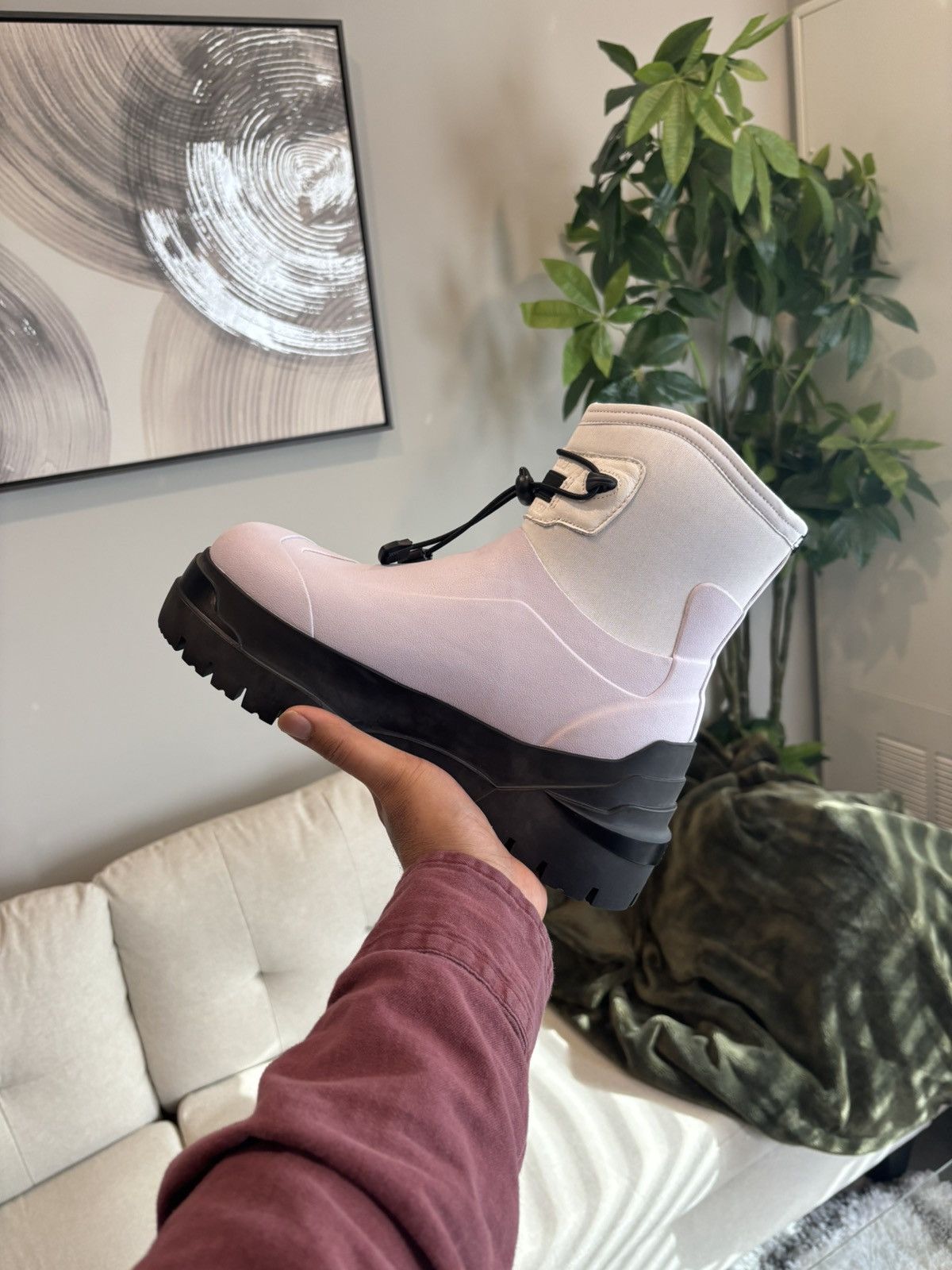 Moncler Alyx 1017 Moncler Allison Scarpa Lavender Boot Size US 8.5 / EU 41-42 - 4 Thumbnail