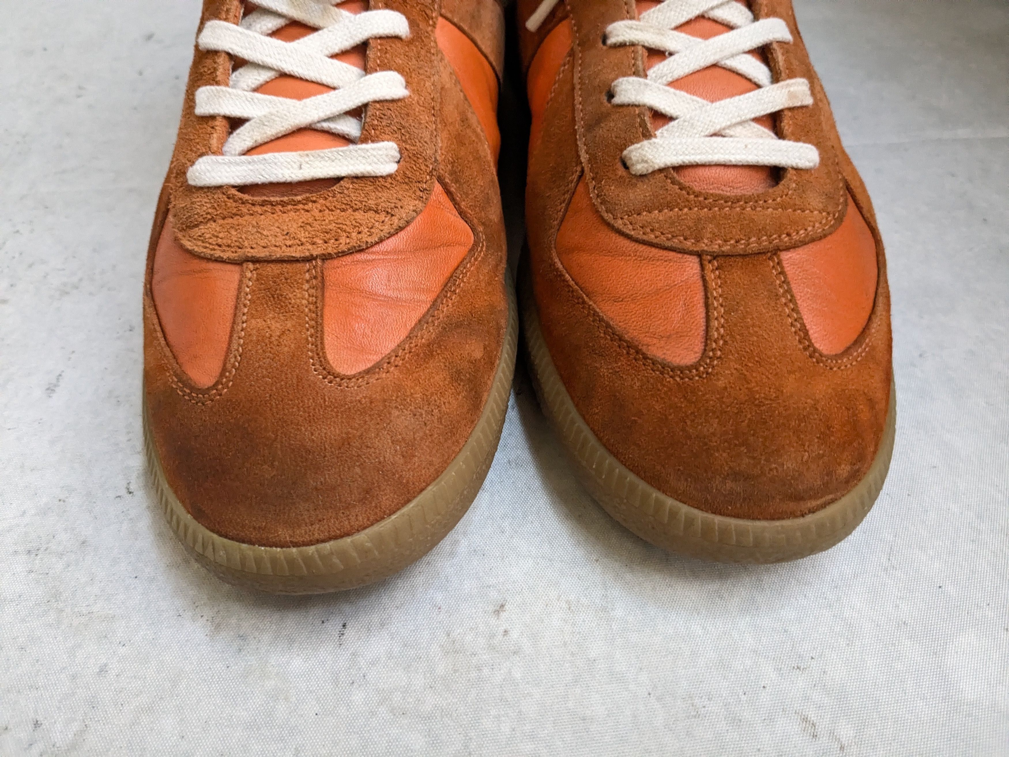 Maison Margiela Maison Margiela's 'Replica' sneakers gat orange 11 44 Size US 11 / EU 44 - 3 Thumbnail