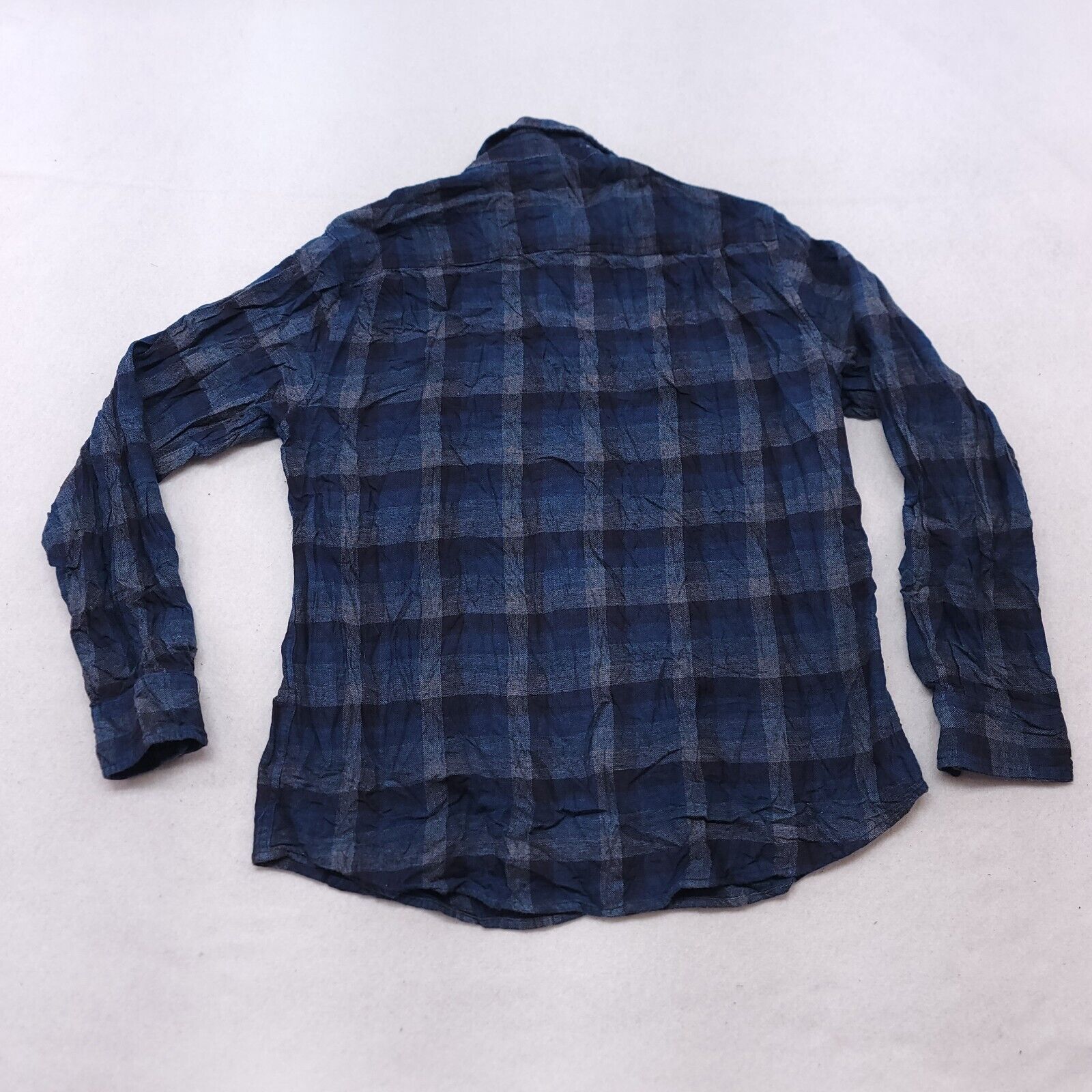 Weatherproof Weatherproof Gingham Flannel Shirt Mens Size Large L Blue Size US L / EU 52-54 / 3 - 10 Thumbnail