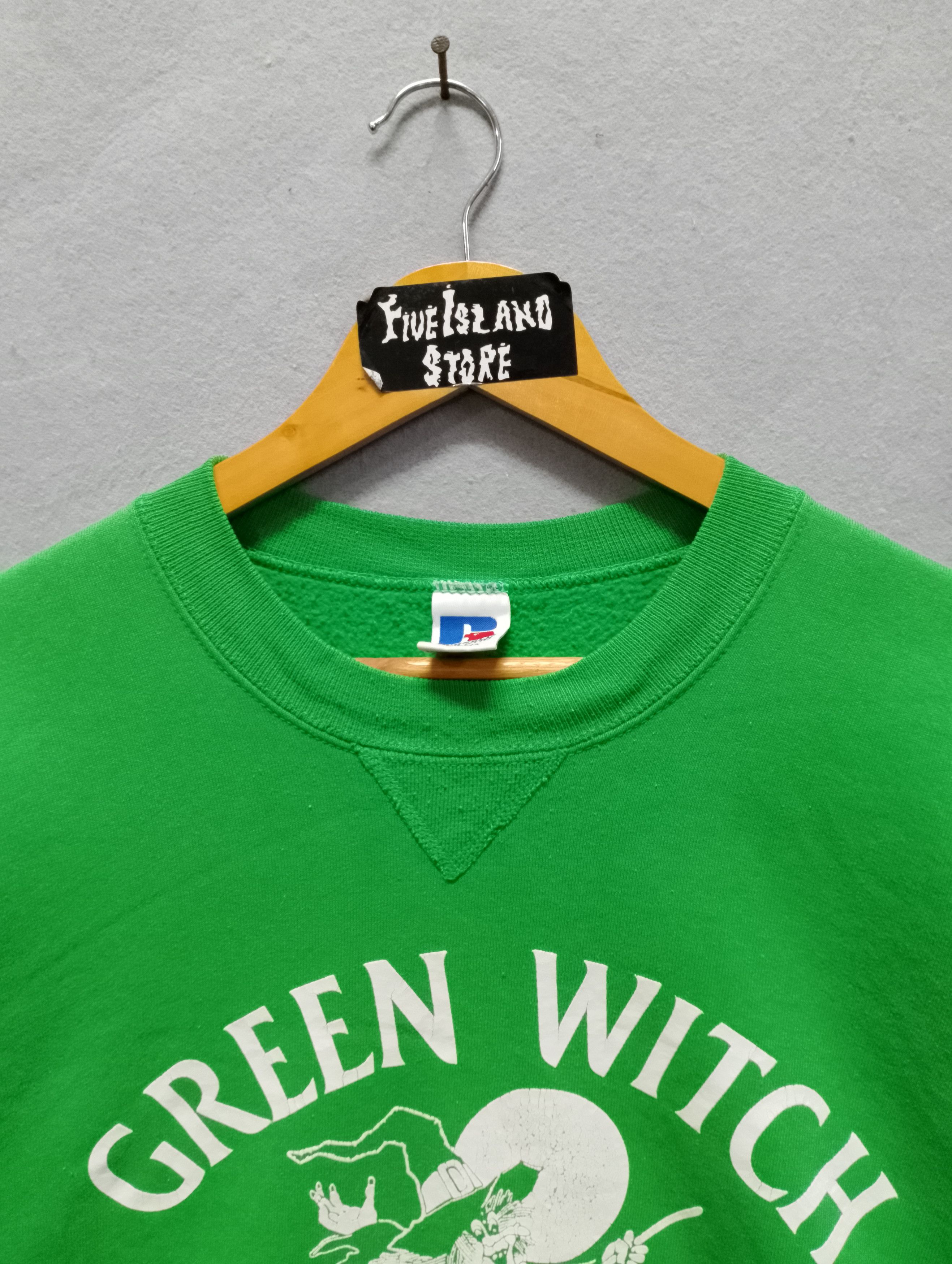 Vintage Vintage Russell Athletic “Green Witch Suds & Sundaes” Size US XL / EU 56 / 4 - 6 Thumbnail