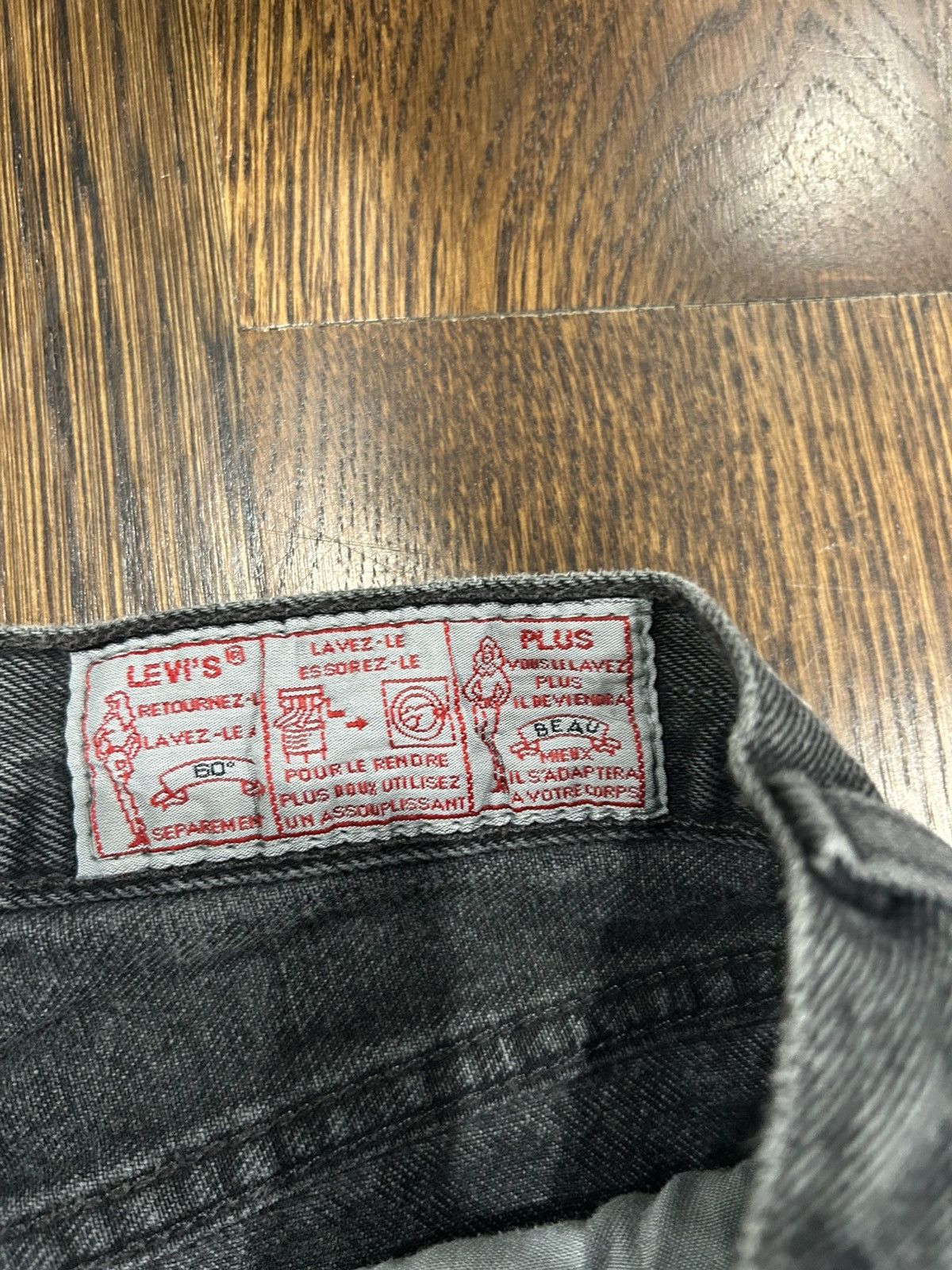 Levi's × Vintage Vintage Levi’s Jorts Made in France Size US 29 - 3 Thumbnail