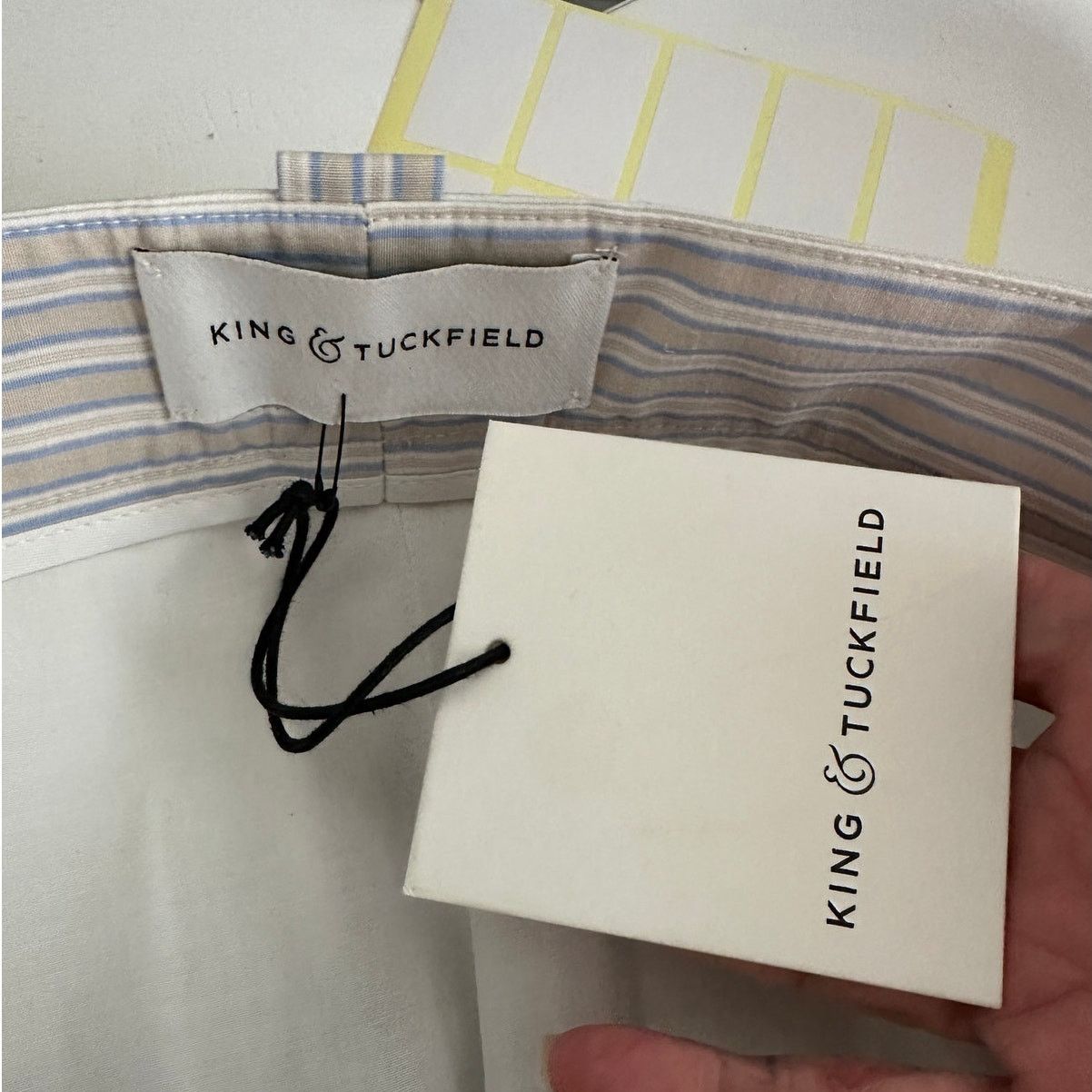 King & Tuckfield NWT King & Tuckfield Horizon Stripe Wide Leg Trouser US 30 Size US 30 / EU 46 - 8 Thumbnail