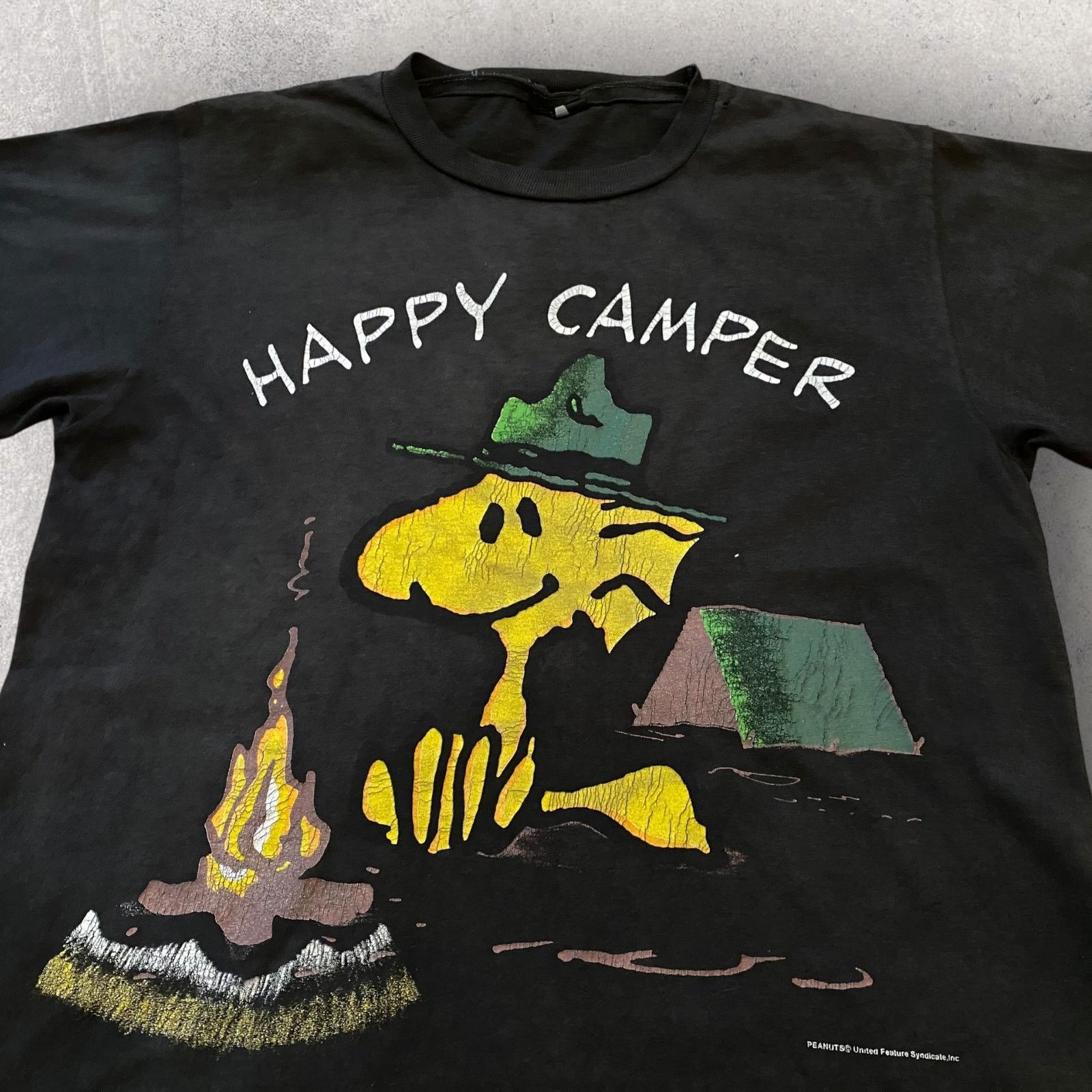 Changes × Peanuts Vintage Peanuts Woodstock Happy Camper T Shirt Size US M / EU 48-50 / 2 - 3 Thumbnail