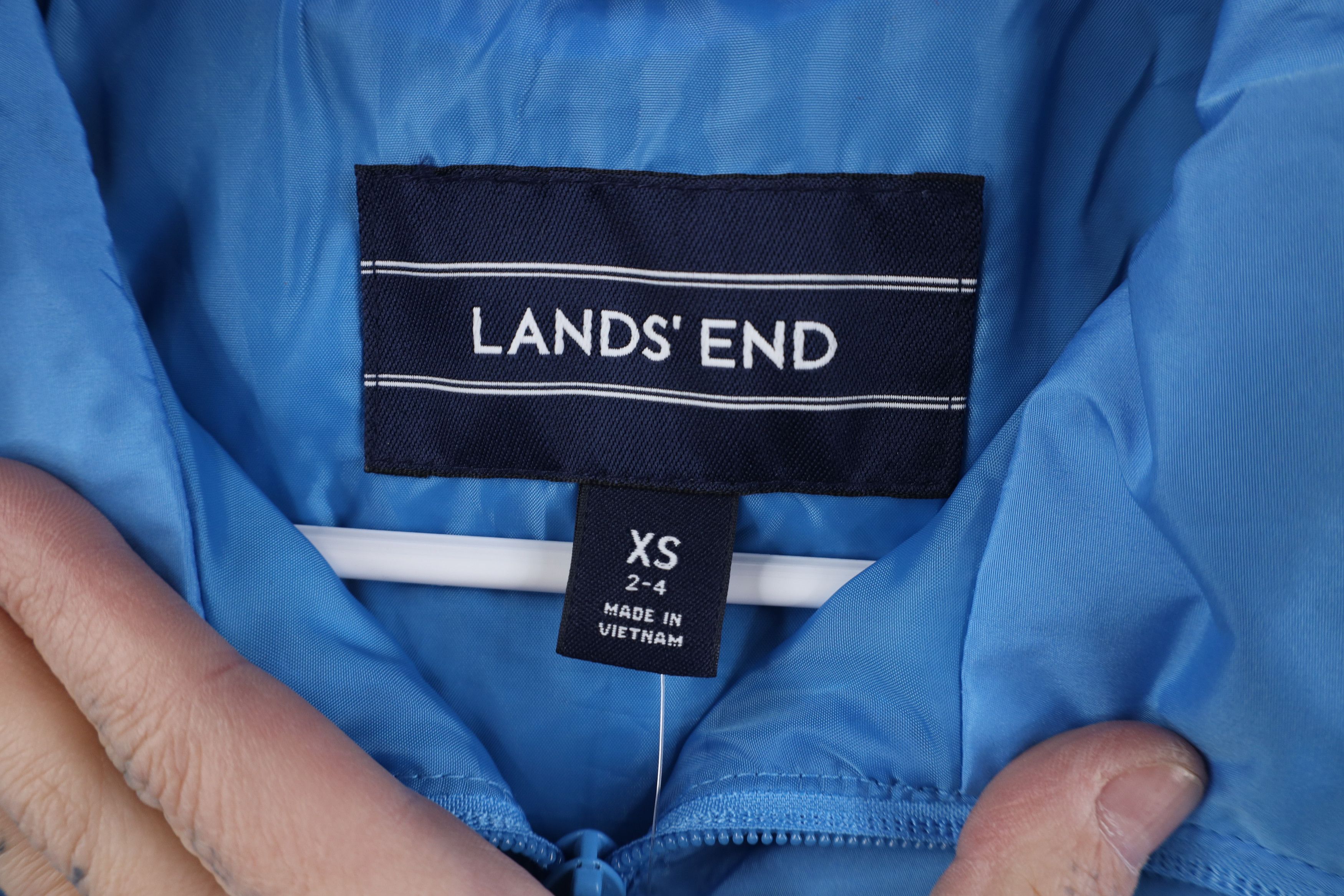 Lands' End New Lands End Hyper Dry 600 Duck Down Puffer Vest Jacket Size XS / US 0-2 / IT 36-38 - 6 Thumbnail