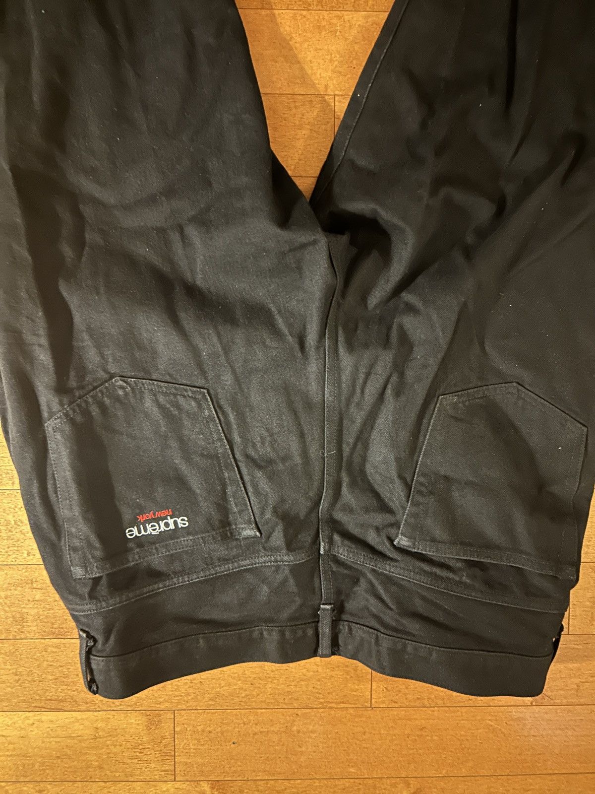 Supreme Black Supreme Selvedge Denim FW 24 Size US 36 / EU 52 - 8 Thumbnail