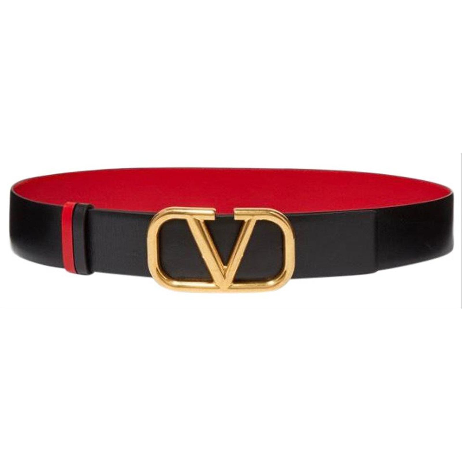 Valentino VLOGO reversible belt size 80 1.6" Size ONE SIZE - 1 Thumbnail