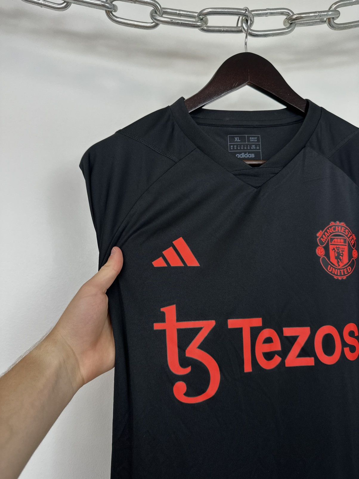 Adidas Adidas Manchester United 2023 2024 Training Soccer Jersey Size US XL / EU 56 / 4 - 6 Thumbnail