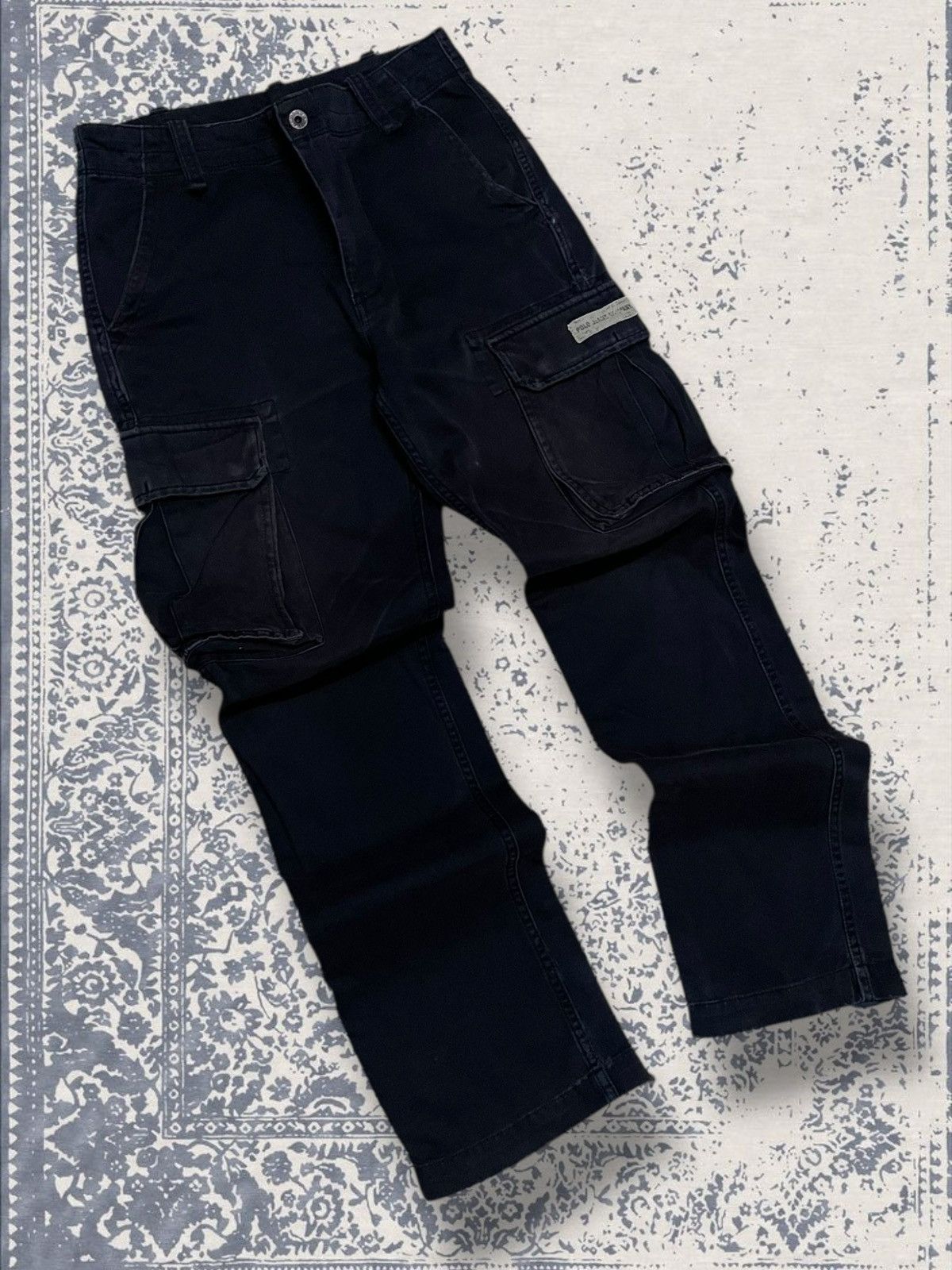 Designer × Polo Ralph Lauren × Vintage Vintage Designer Polo Raplh Laurent Distressed Cargo Pant Size US 29 - 2 Thumbnail