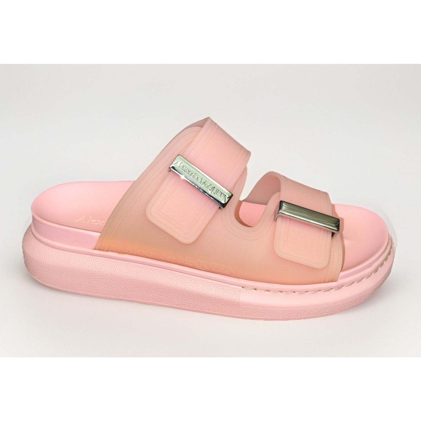 Alexander McQueen Alexander McQueen Rubber Sandal Pink- EUR 36 / US Women 6 Size US 6 / IT 36 - 1 Thumbnail