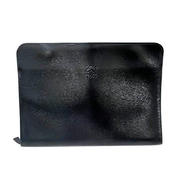Loewe Loewe Anagram Leather Clutch Bag Leather Clutch Bag DUTY FREE for USA