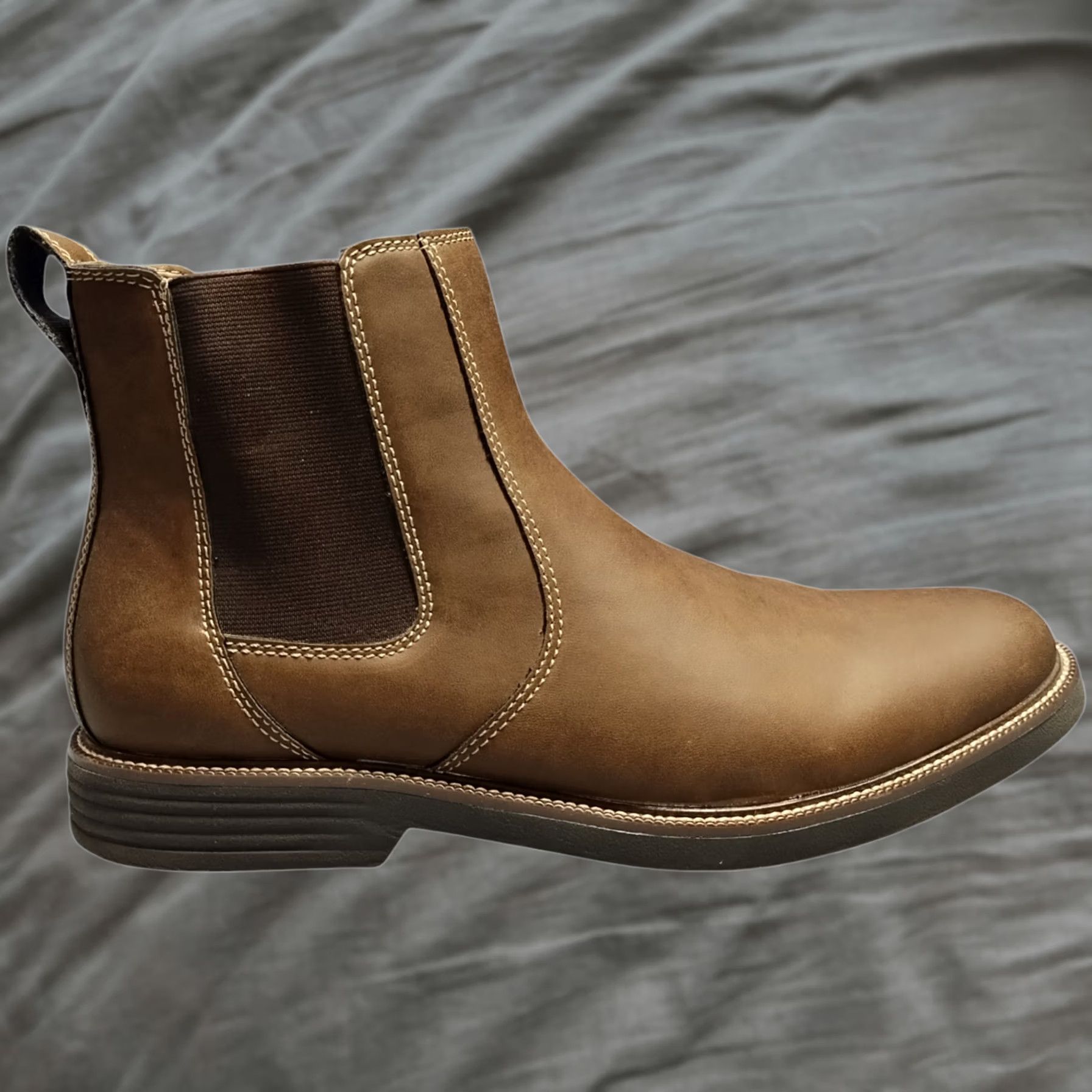 Dockers Chunky Vintage Dockers WorkWear Leather Platform 