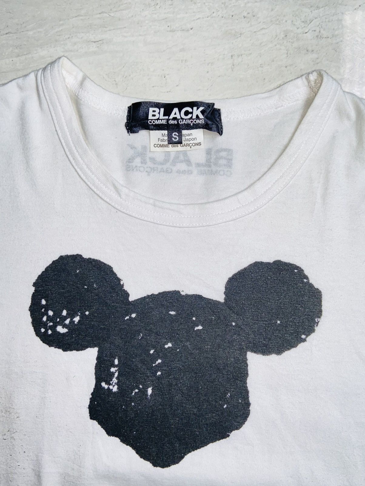Comme des Garcons Black COMME DES GARCONS BLACK ( white t-shirt ) Size US M / EU 48-50 / 2 - 5 Thumbnail