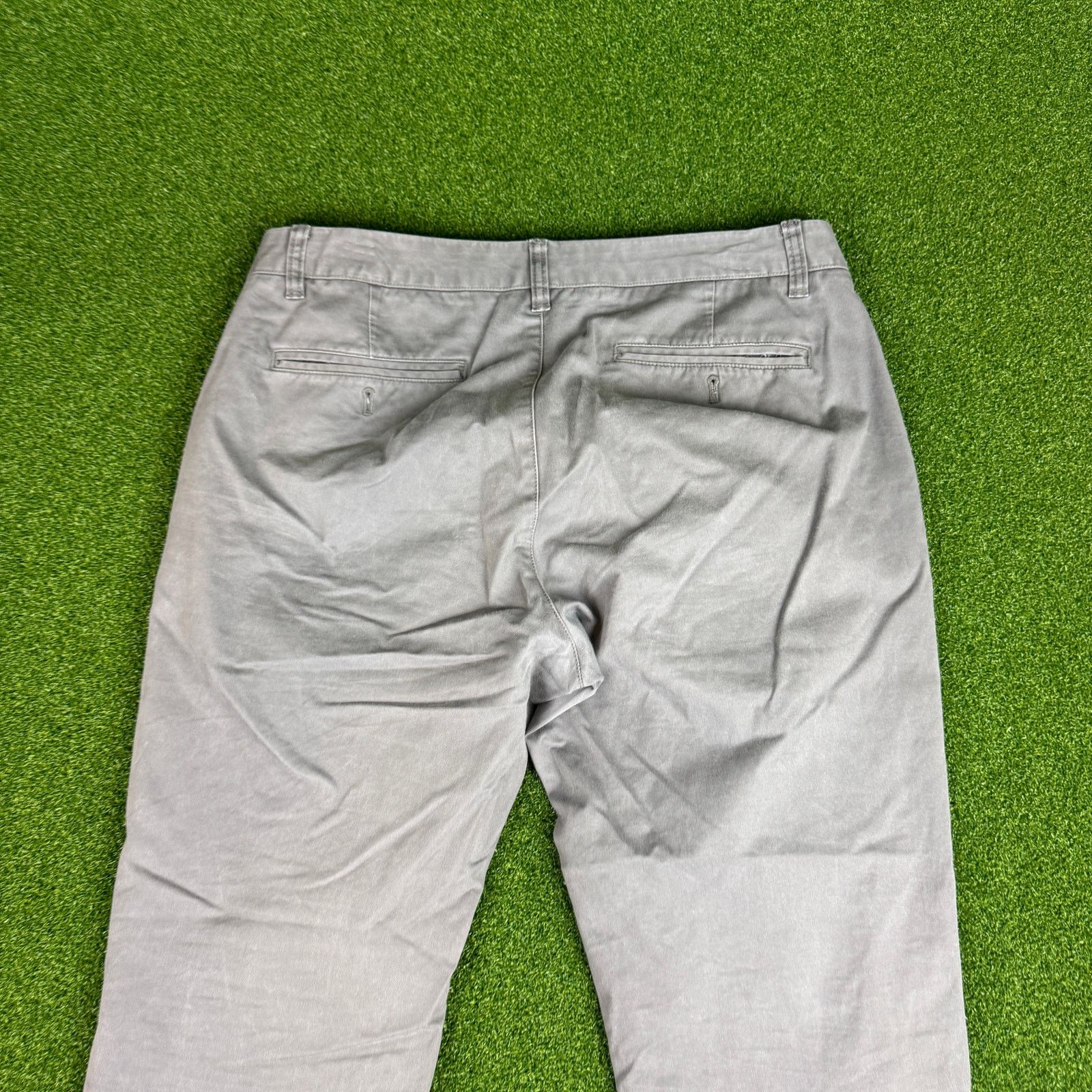 Bonobos Bonobos Light Gray Casual Pants Slim Size 33/28 Size US 33 - 8 Thumbnail