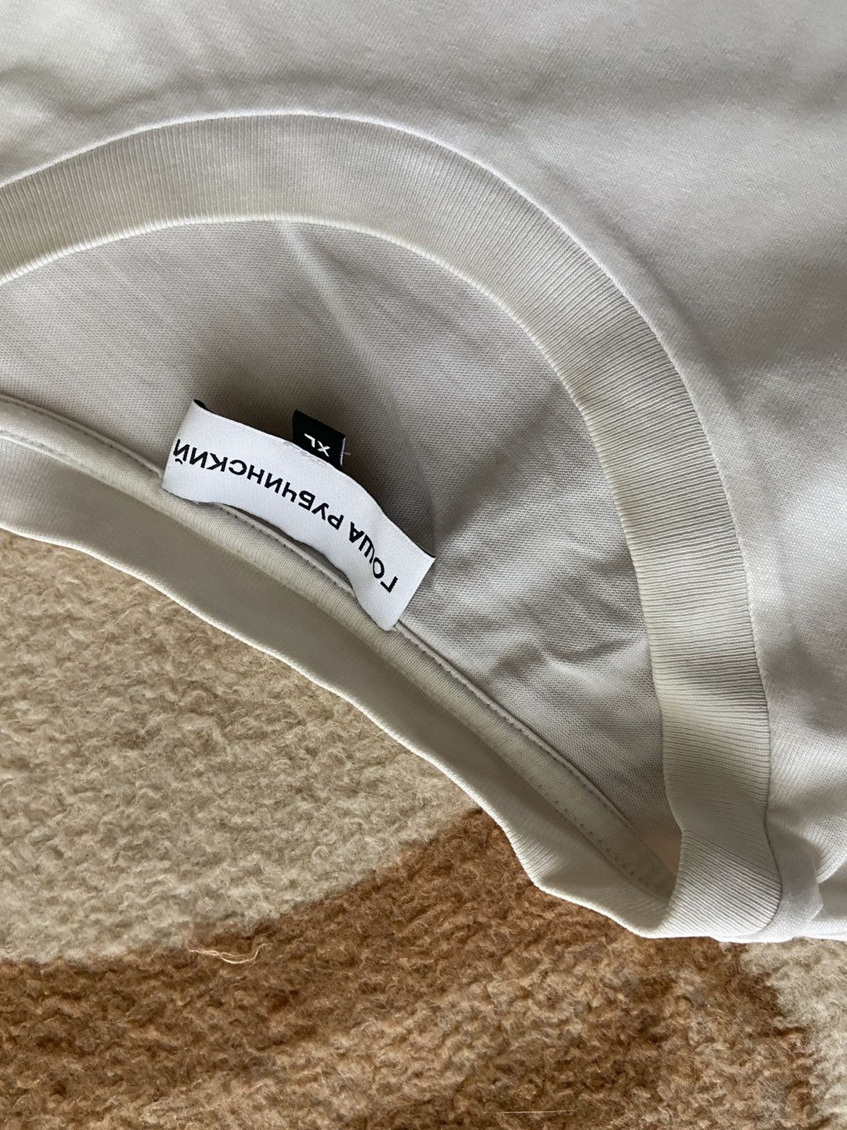 Gosha Rubchinskiy Gosha Rubchinskiy white t shirt Size US XL / EU 56 / 4 - 6 Thumbnail