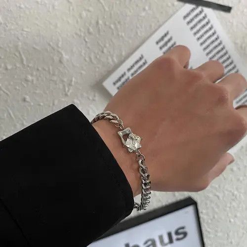 Designer × Vintage Retro punk bracelet Size ONE SIZE - 1 Thumbnail