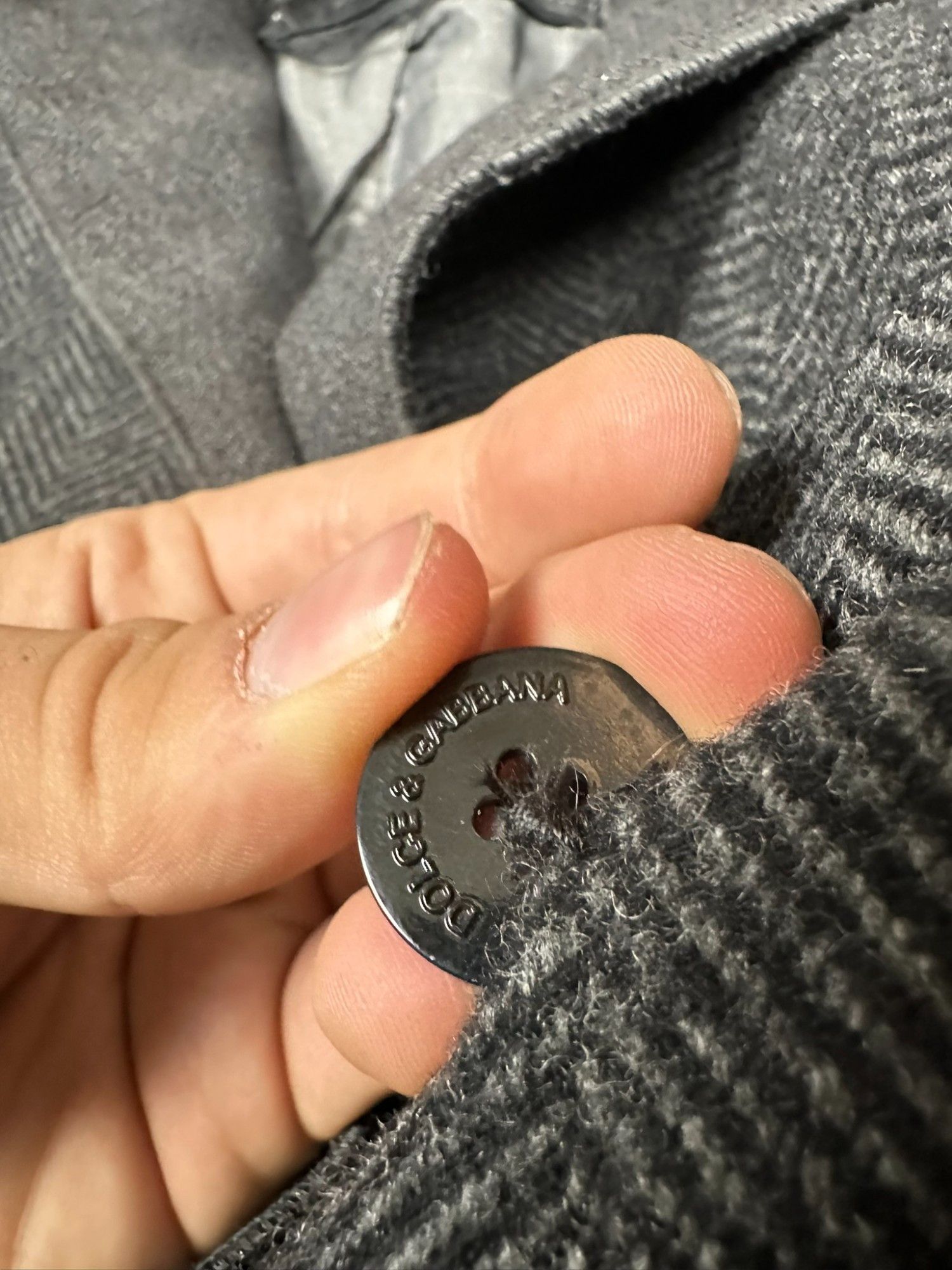Dolce & Gabbana Dolce & Gabbana Double Breasted Wool Coat Size M / US 6-8 / IT 42-44 - 6 Thumbnail