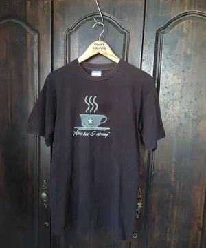Converse Vintage Converse "Always Hot & Strong" Coffee Graphic Size US M / EU 48-50 / 2 - 3 Thumbnail