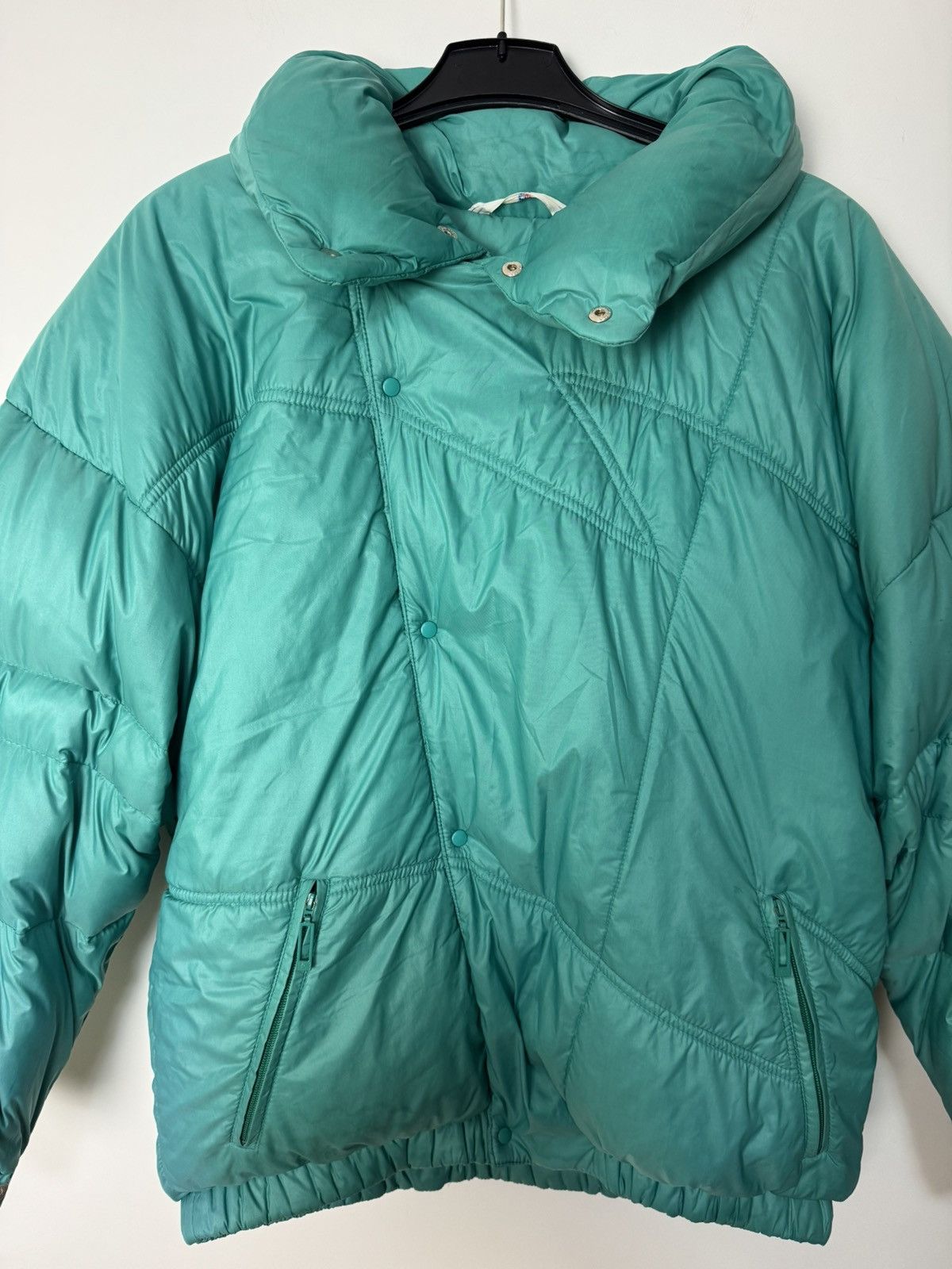 Moncler Vintage Rare 90s Moncler Puffer Jacket asymmetrical button Size US M / EU 48-50 / 2 - 10 Thumbnail