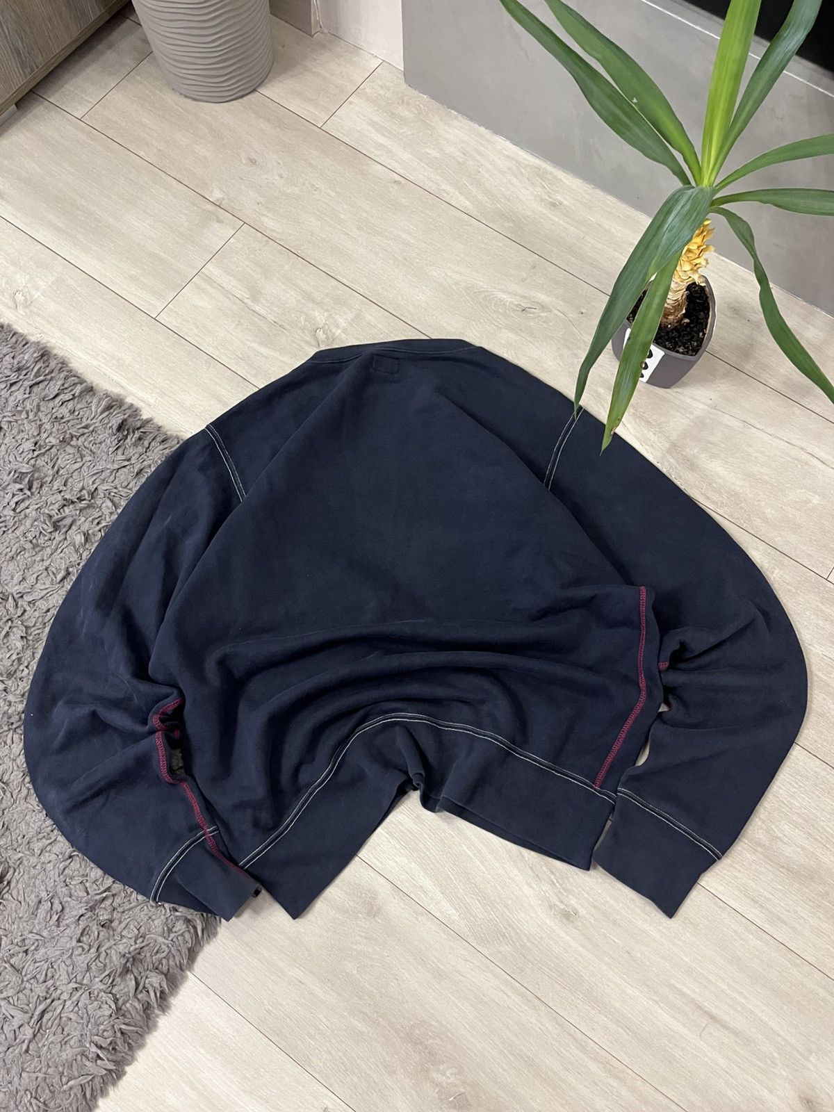 Diesel 🔥00’s Diesel Boxy Washed Big Logo Sweatshirt Creawneck Y2k Size US XXL / EU 58 / 5 - 3 Thumbnail