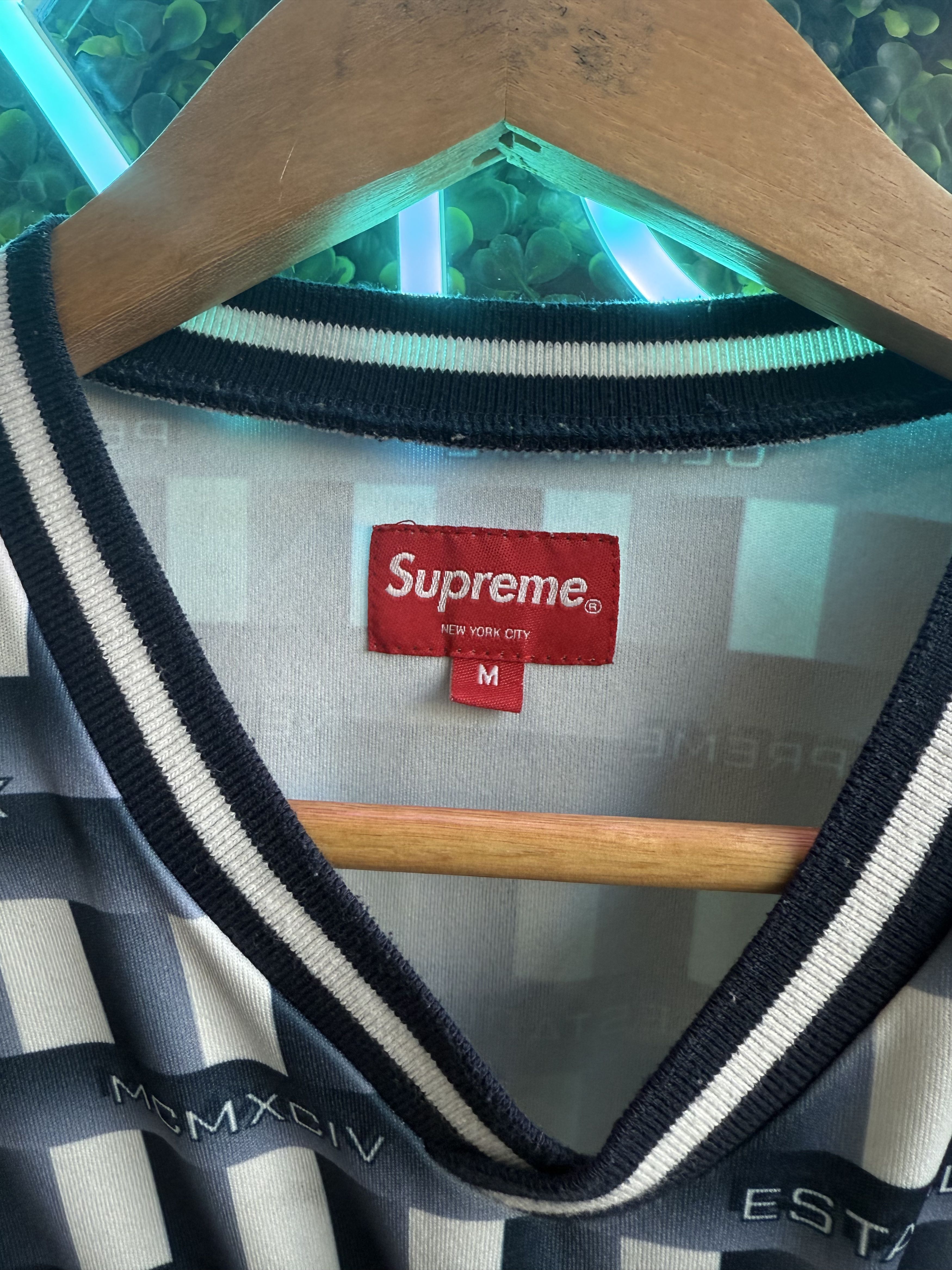 Supreme Supreme New York Tee Size US M / EU 48-50 / 2 - 2 Thumbnail