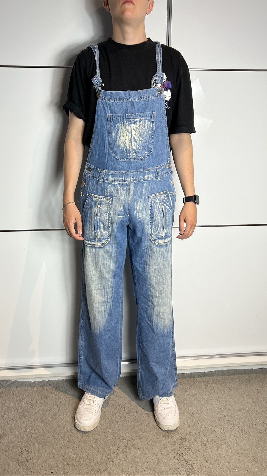 Vintage Unique Dungarees Chin Chan Jeans Denim Avant Garde Vintage Size US 32 / EU 48 - 1 Thumbnail