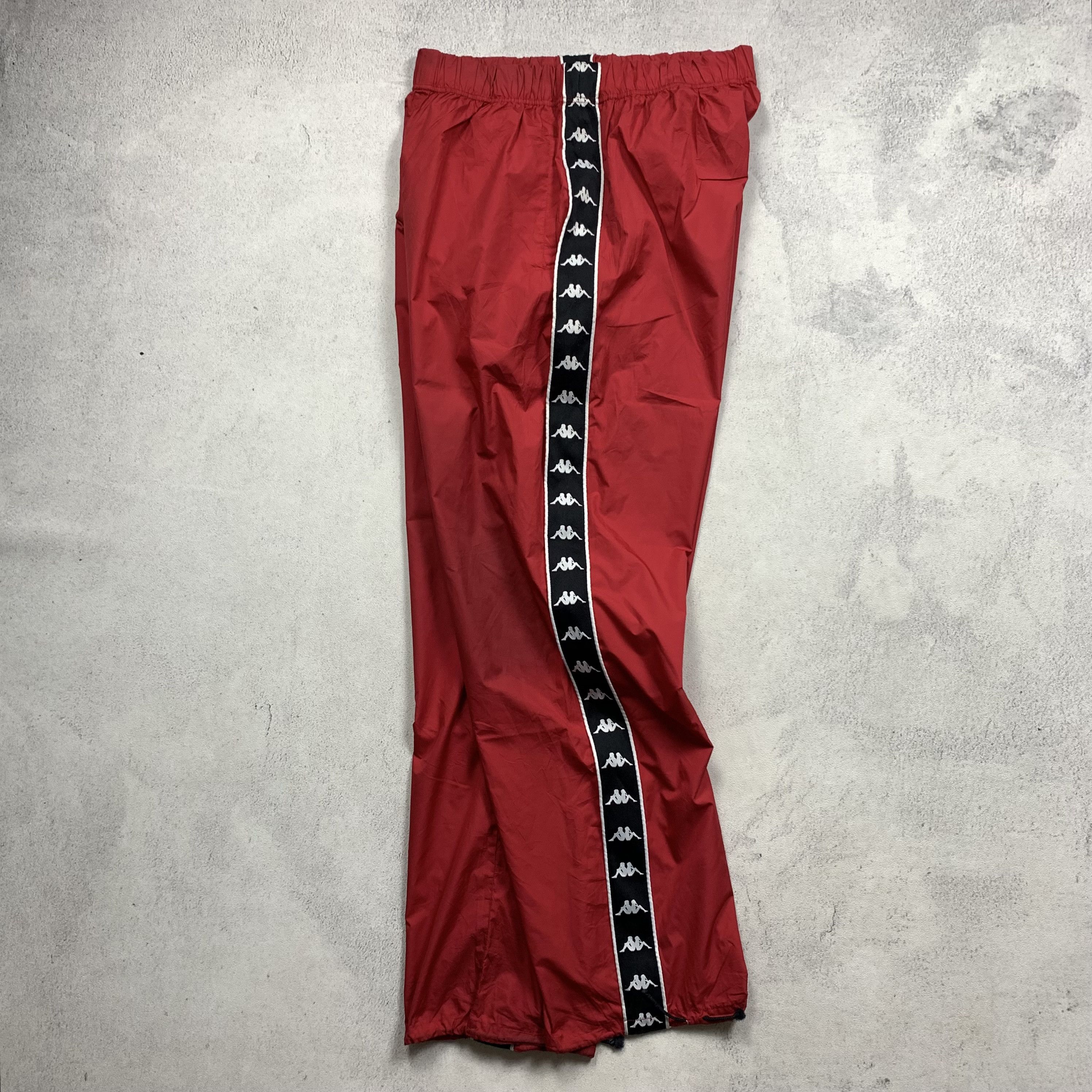 Kappa Kappa Tapped Track Pants Nylon Drill Size US 32 / EU 48 - 1 Thumbnail