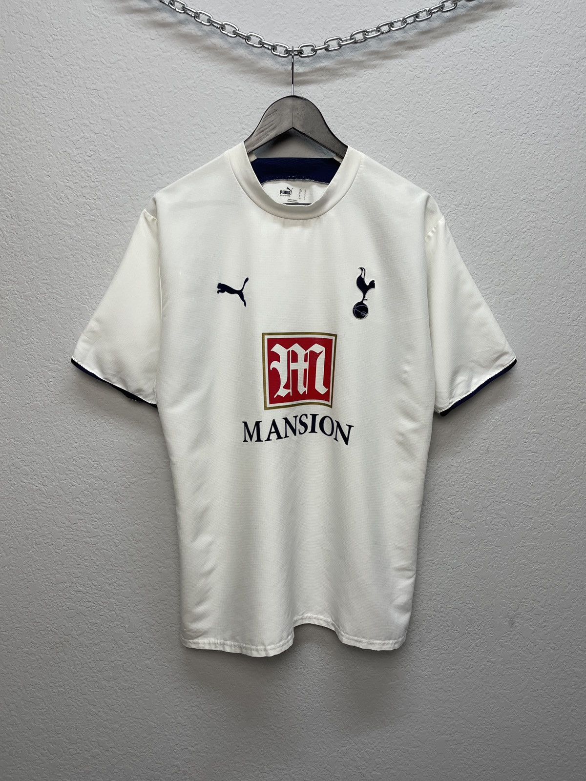 Vintage Vintage y2k Puma Tottenham 2006 Home Kit Football Jersey Size US L / EU 52-54 / 3 - 1 Thumbnail