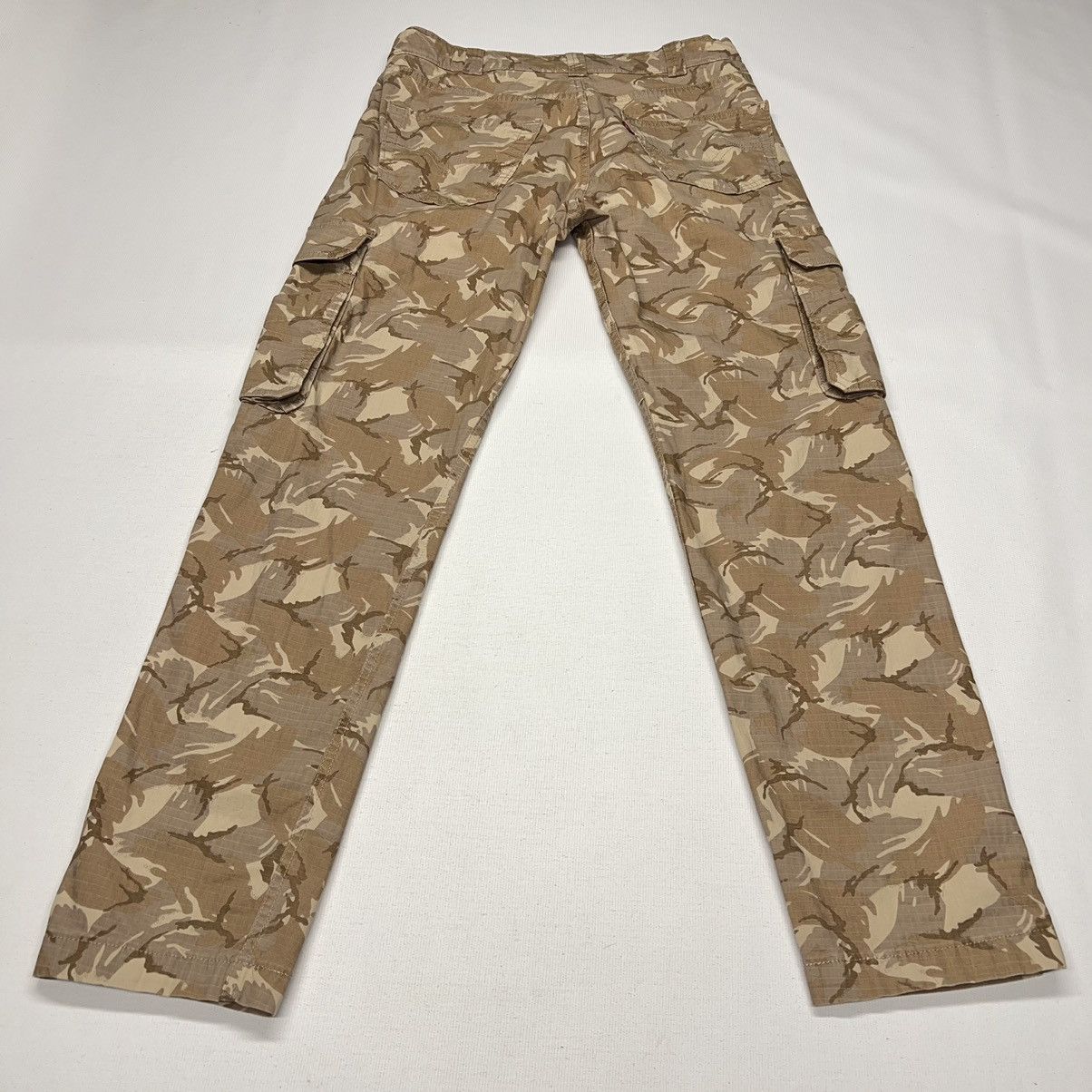 Levi's Levis Cargo Pants Brown Camo Ripstop Straight Tactical Y2K Size US 29 - 15 Thumbnail