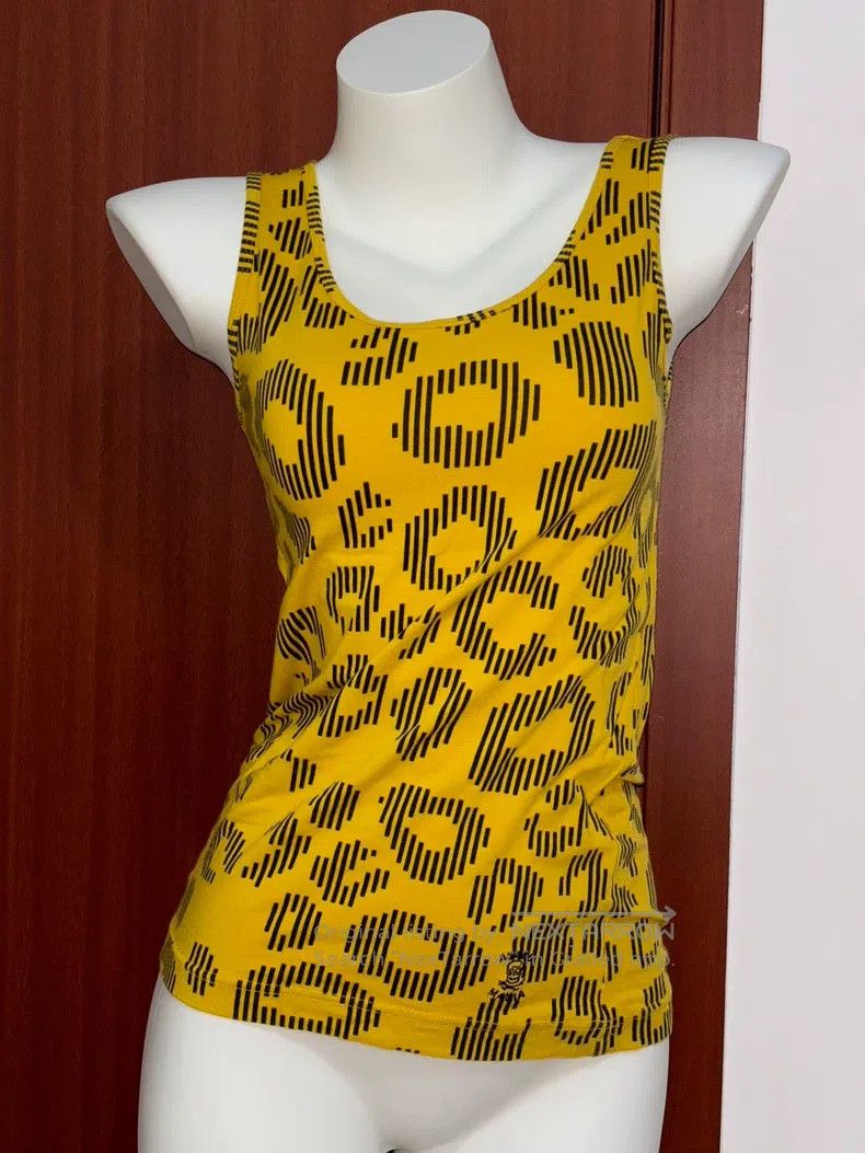 Vivienne Westwood vivienne westwood Yellow Leopard Print Camisole Top Size S / US 4 / IT 40 - 1 Thumbnail